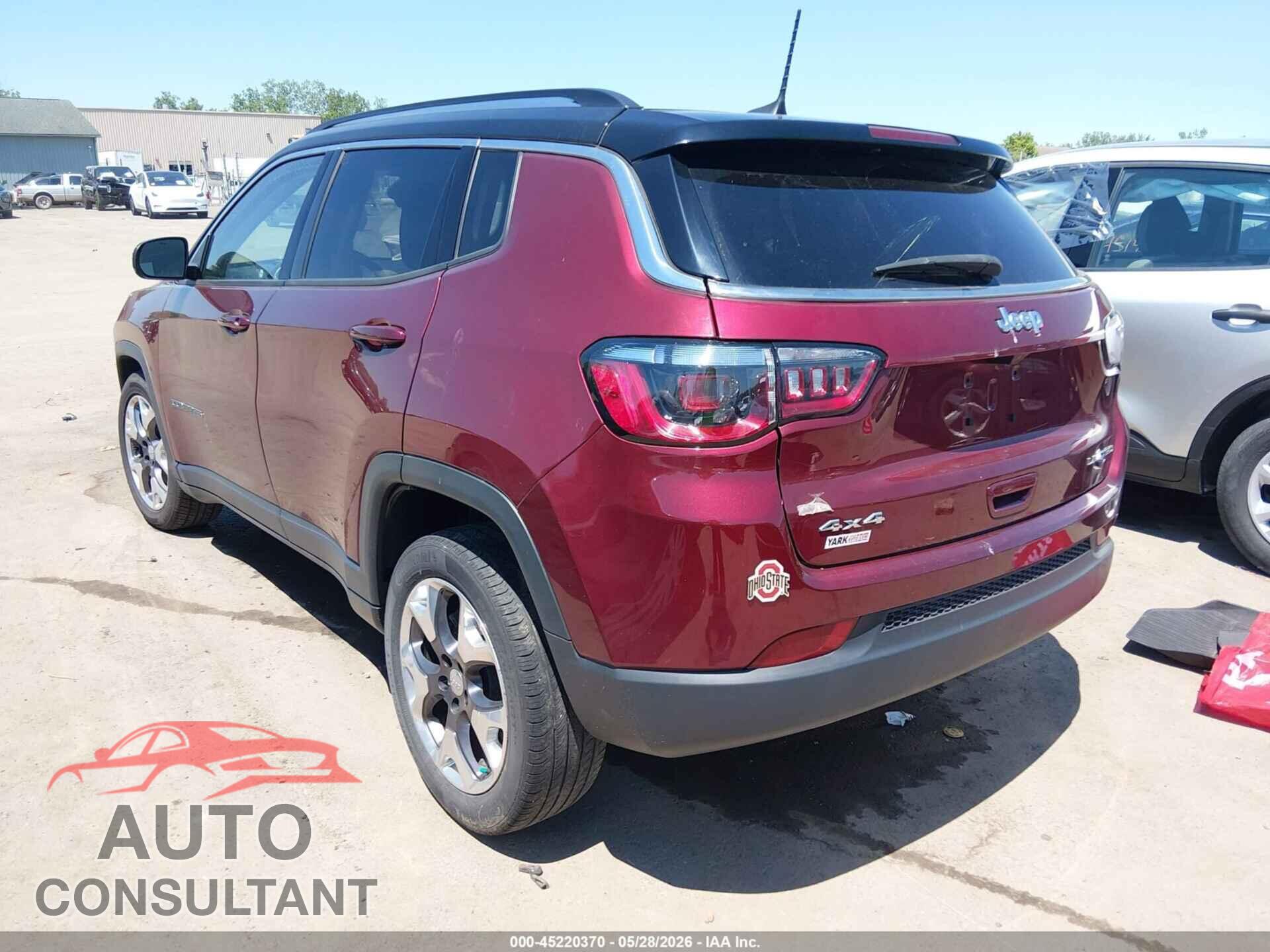 JEEP COMPASS 2020 - 3C4NJDCBXLT255205