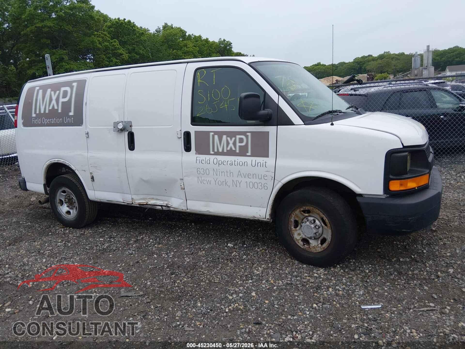 CHEVROLET EXPRESS 2500 2013 - 1GCWGFCA6D1153396