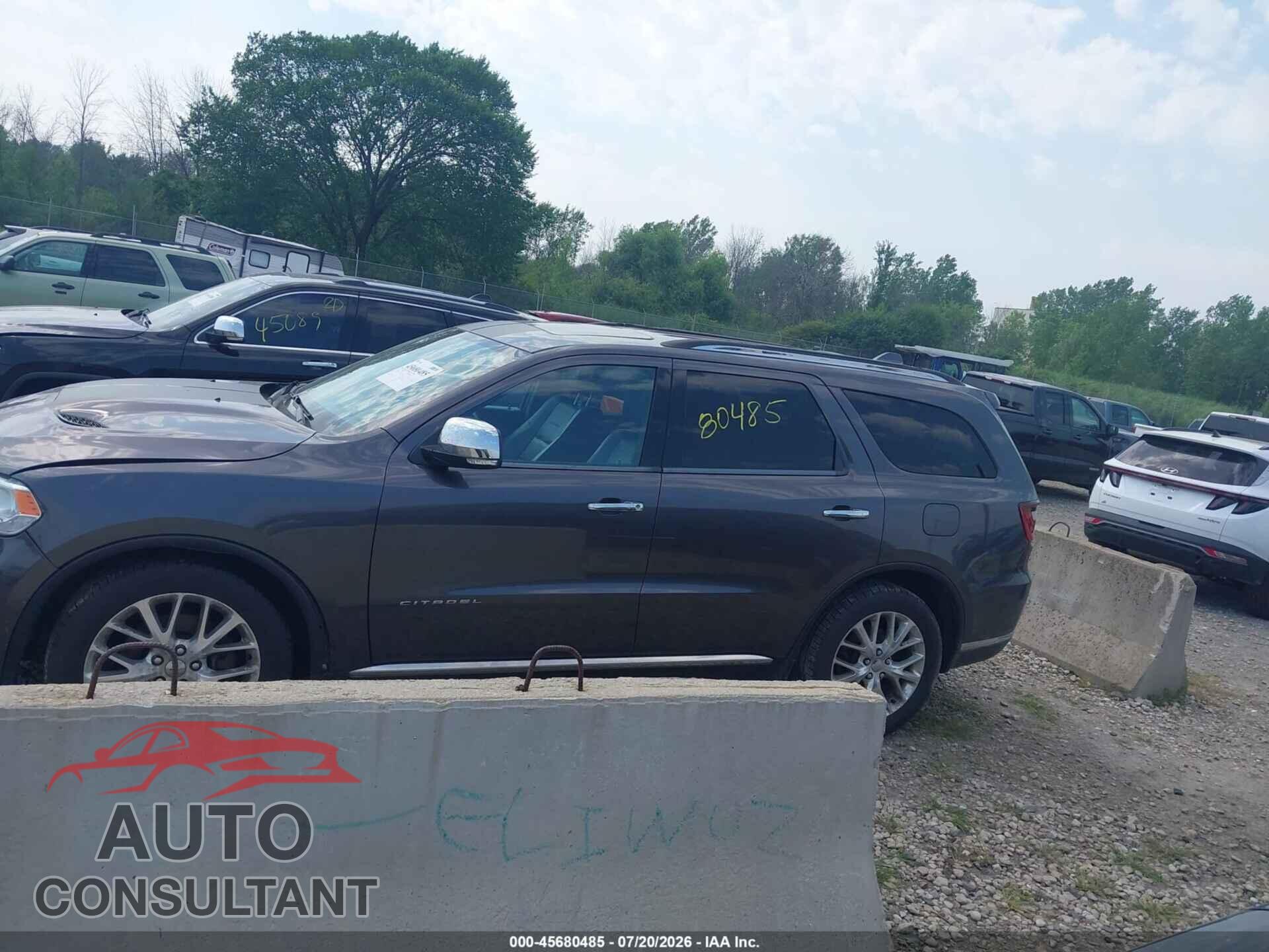 DODGE DURANGO 2015 - 1C4RDJEG5FC730050