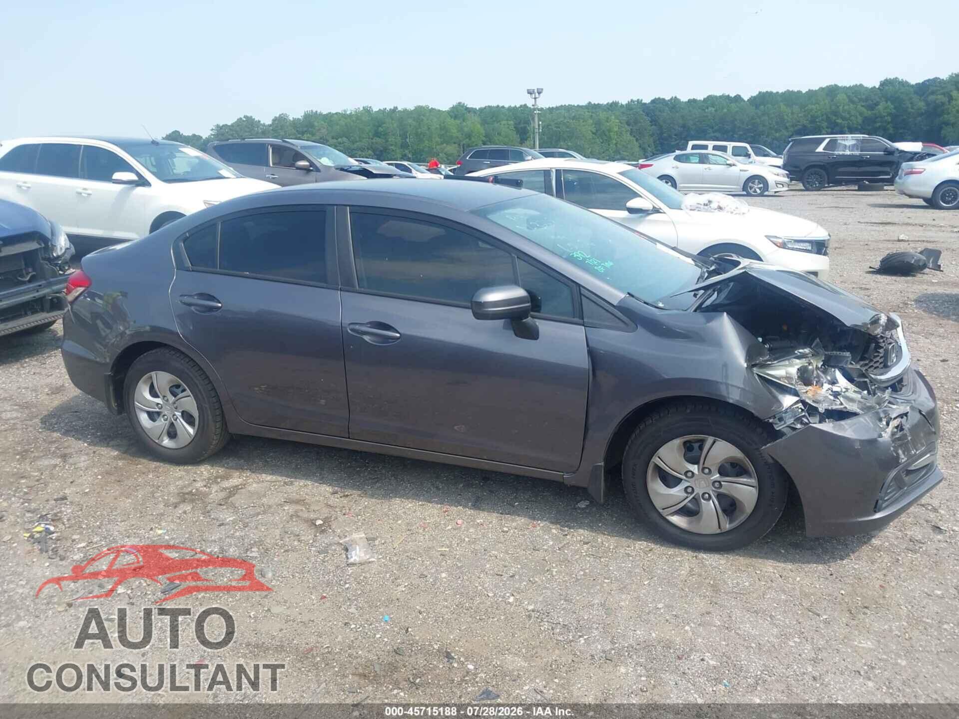 HONDA CIVIC 2014 - 19XFB2F55EE033268