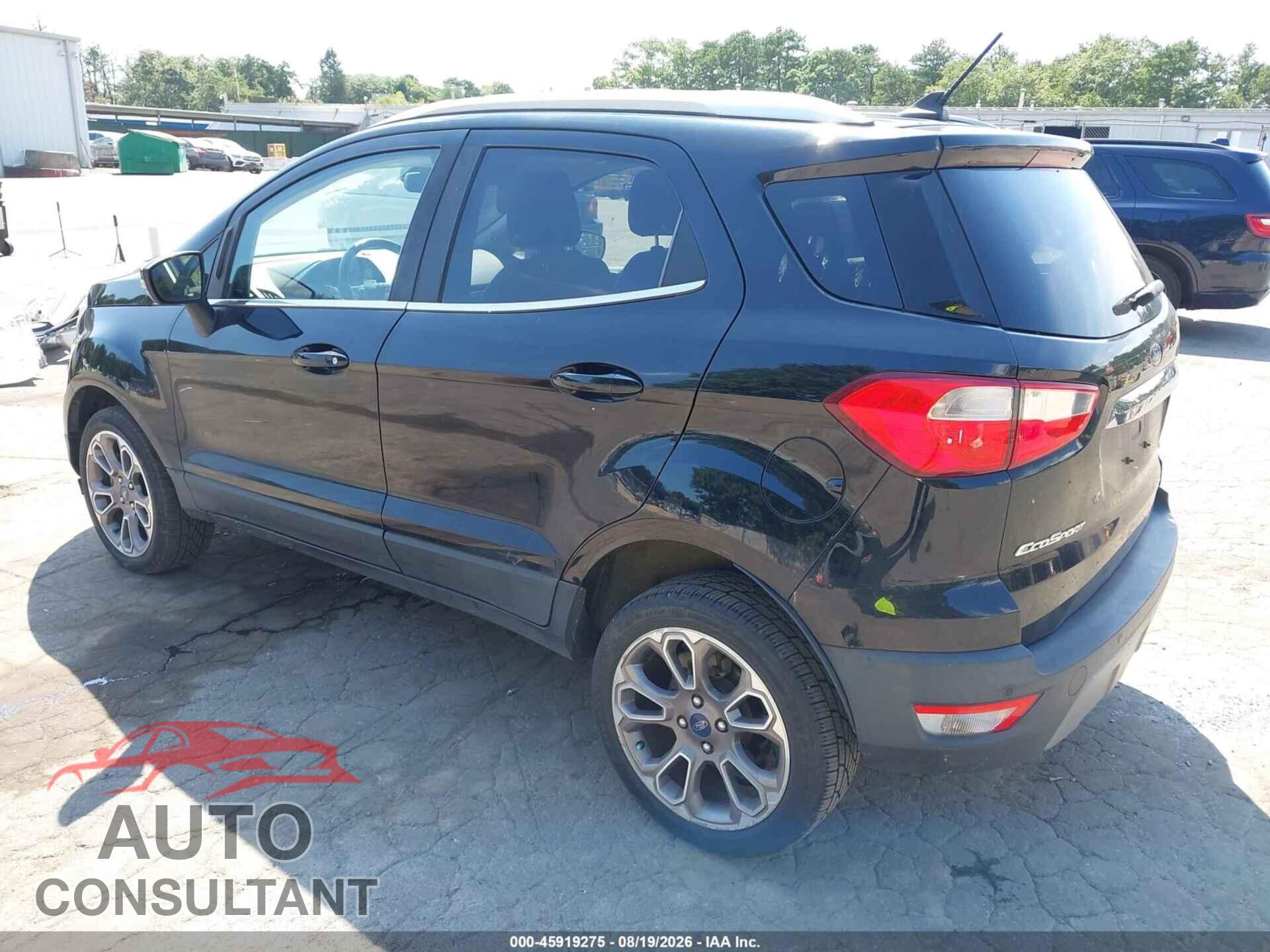 FORD ECOSPORT 2019 - MAJ6S3KL7KC303426