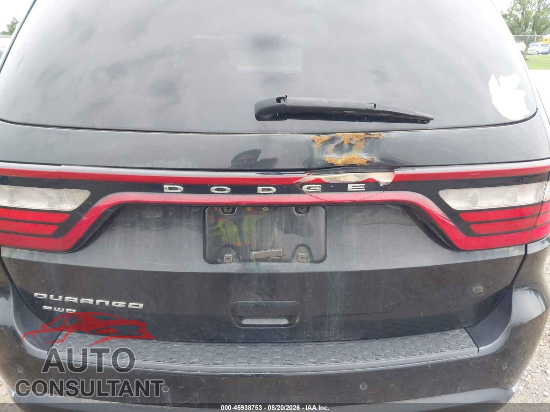 DODGE DURANGO 2014 - 1C4RDJAG0EC598075