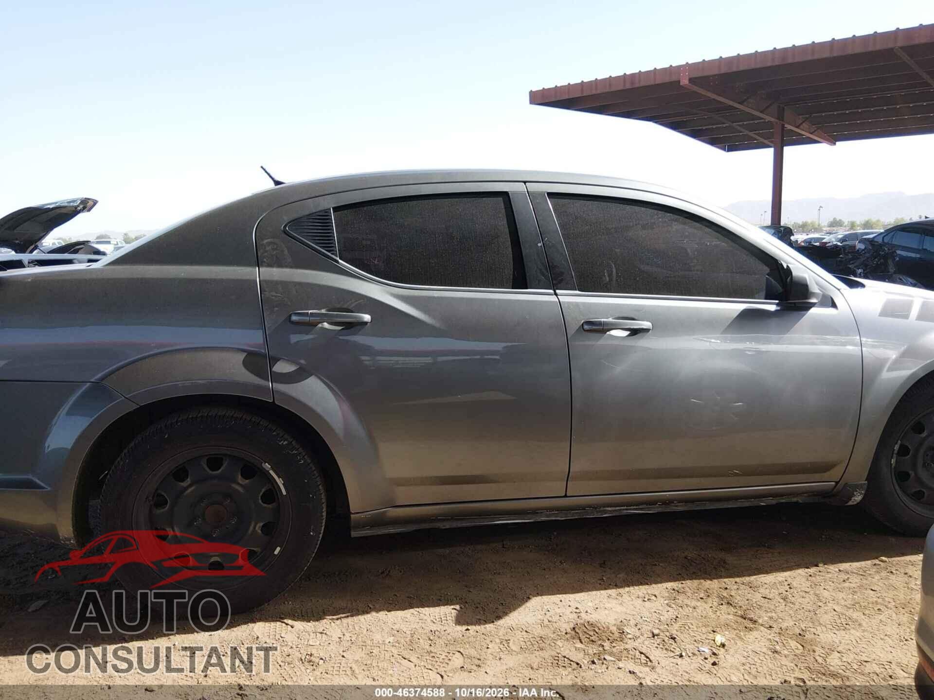 DODGE AVENGER 2013 - 1C3CDZAB8DN650505
