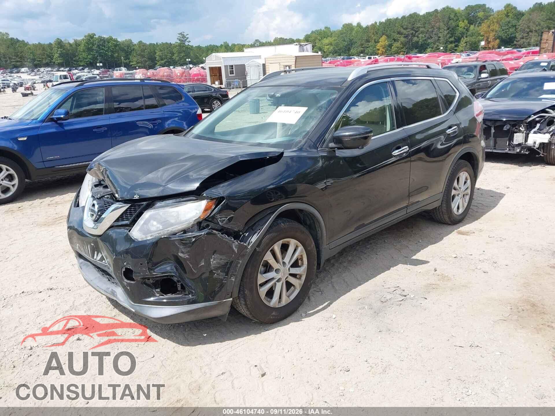 NISSAN ROGUE 2016 - KNMAT2MT0GP599849