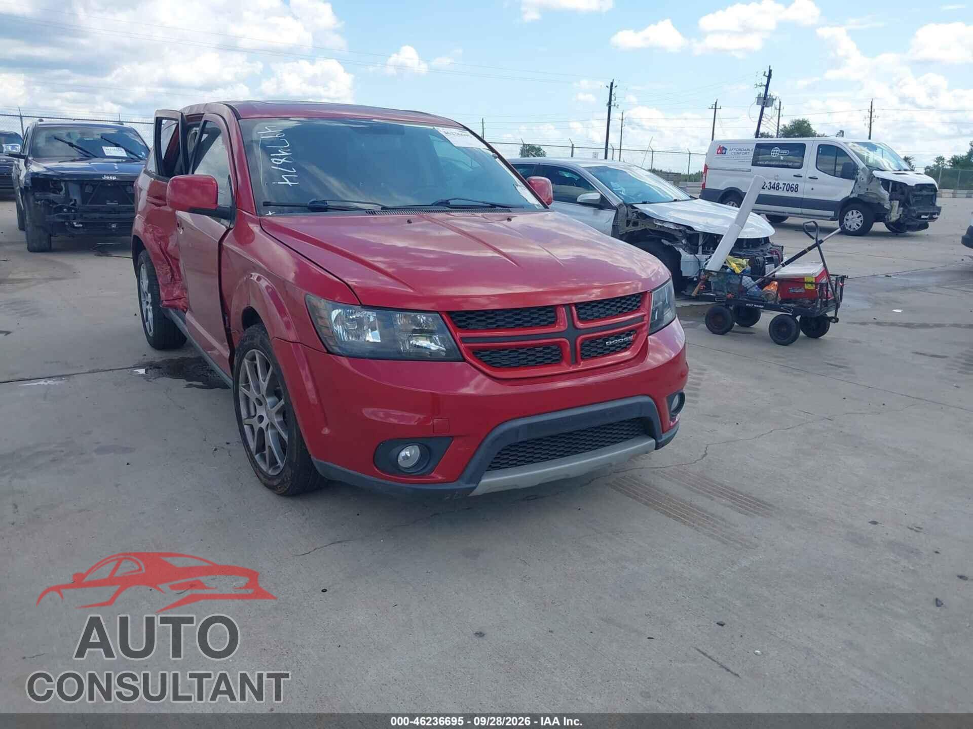 DODGE JOURNEY 2015 - 3C4PDCEG6FT738617