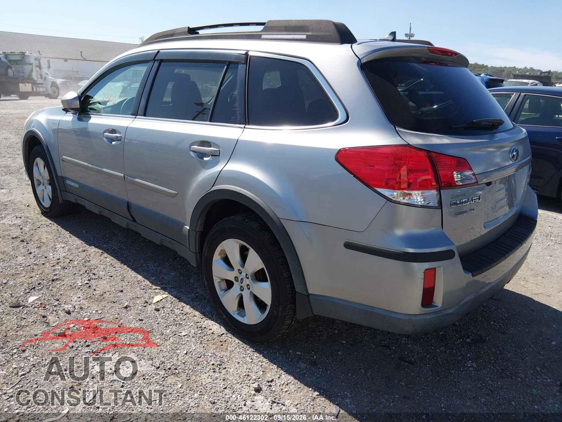 SUBARU OUTBACK 2011 - 4S4BRBKC5B3437247