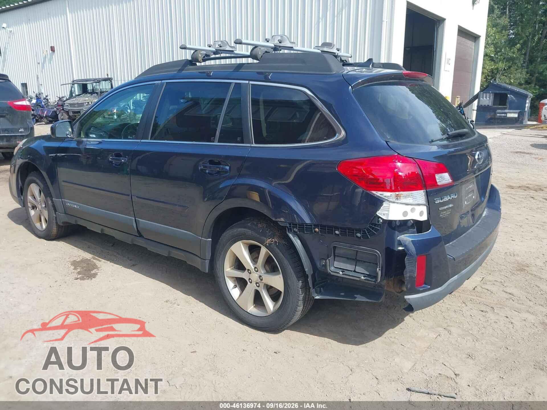 SUBARU OUTBACK 2014 - 4S4BRBLC8E3263287