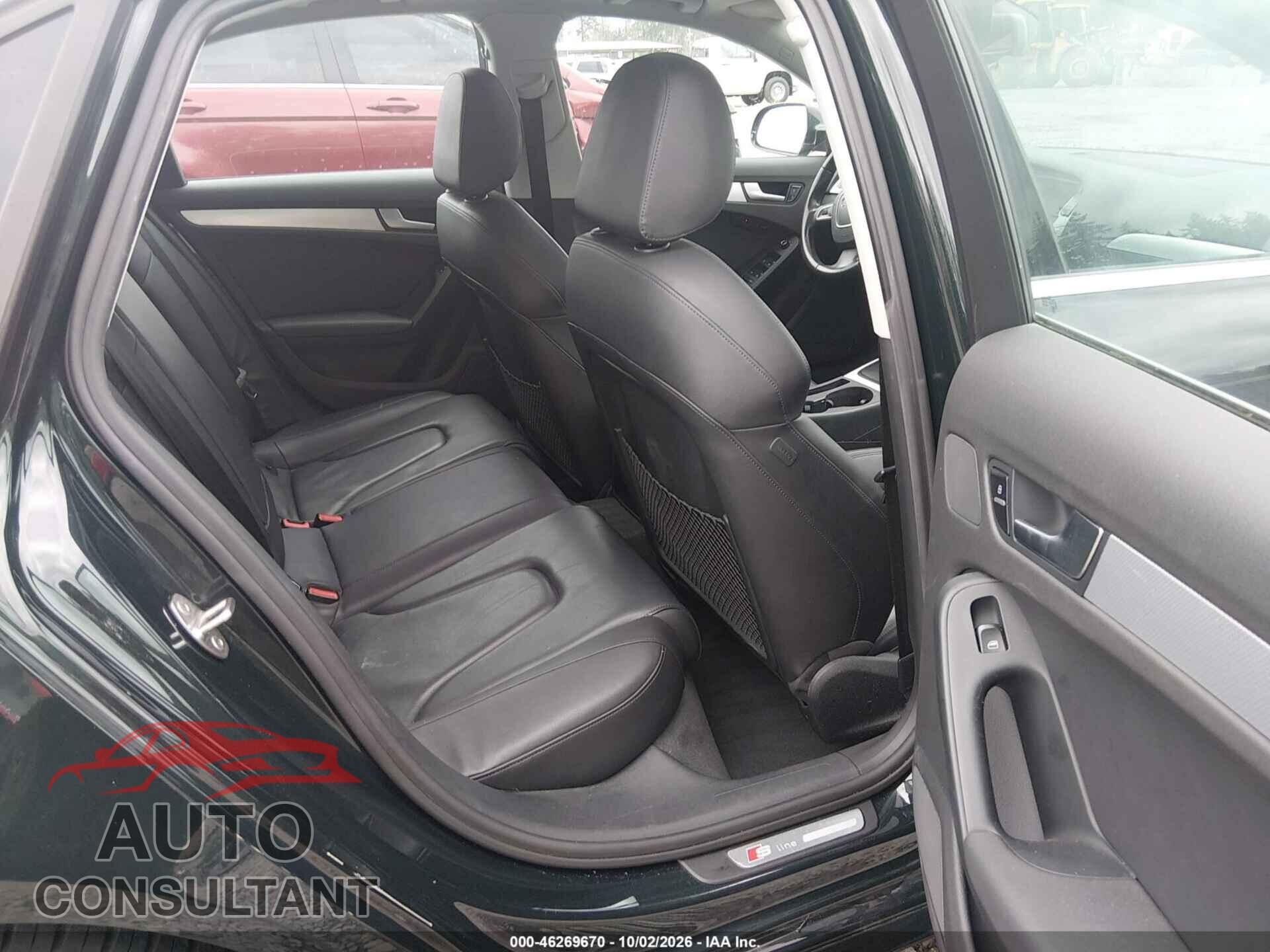AUDI A4 2012 - WAUFFAFL5CA086451