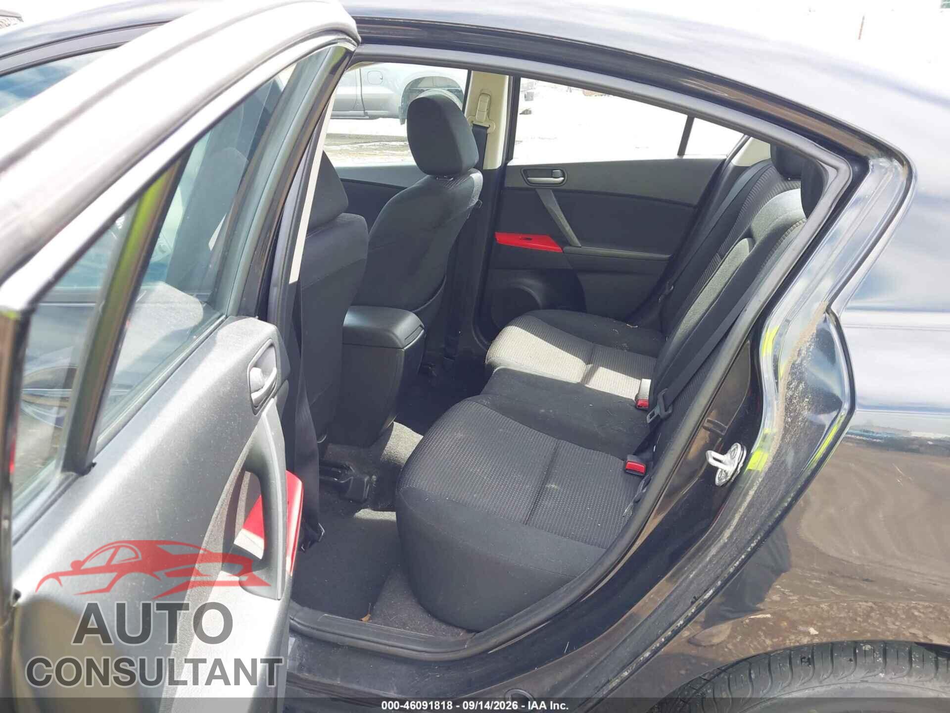 MAZDA MAZDA3 2012 - JM1BL1V86C1663138