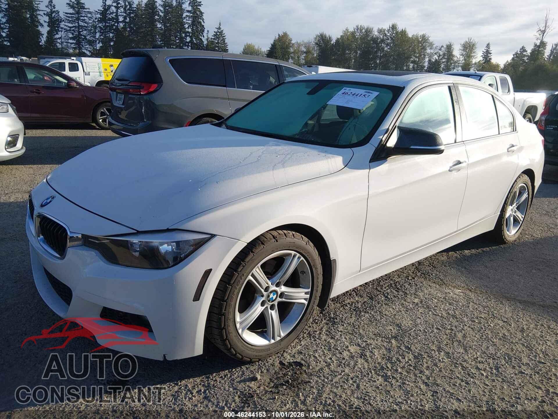 BMW 320I 2013 - WBA3B1C58DF078398