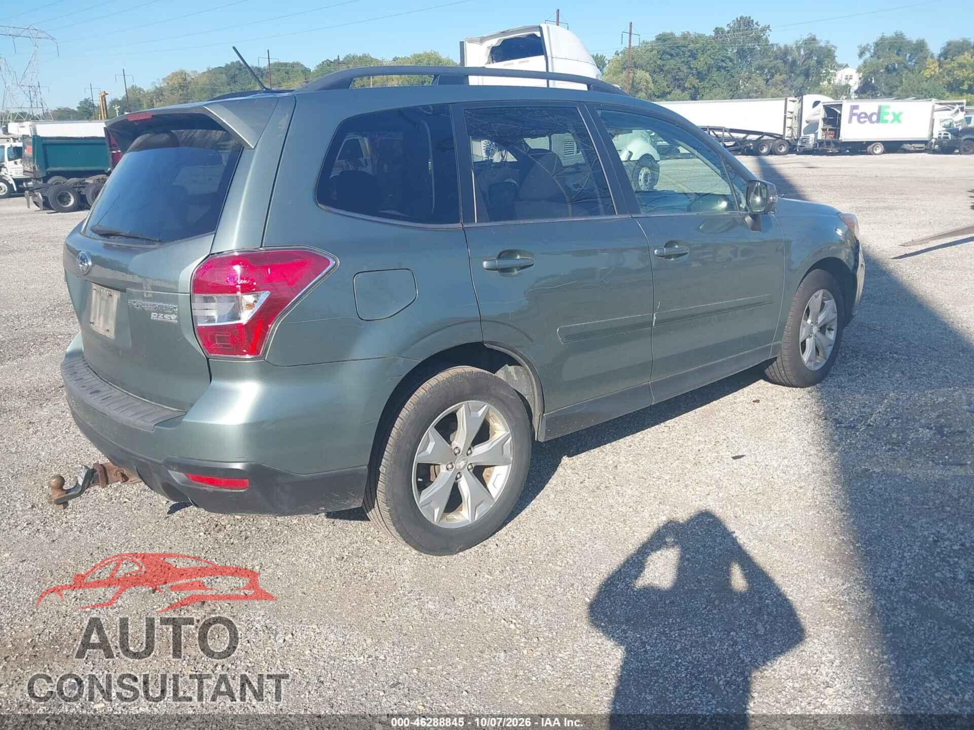 SUBARU FORESTER 2014 - JF2SJAMC0EH441587