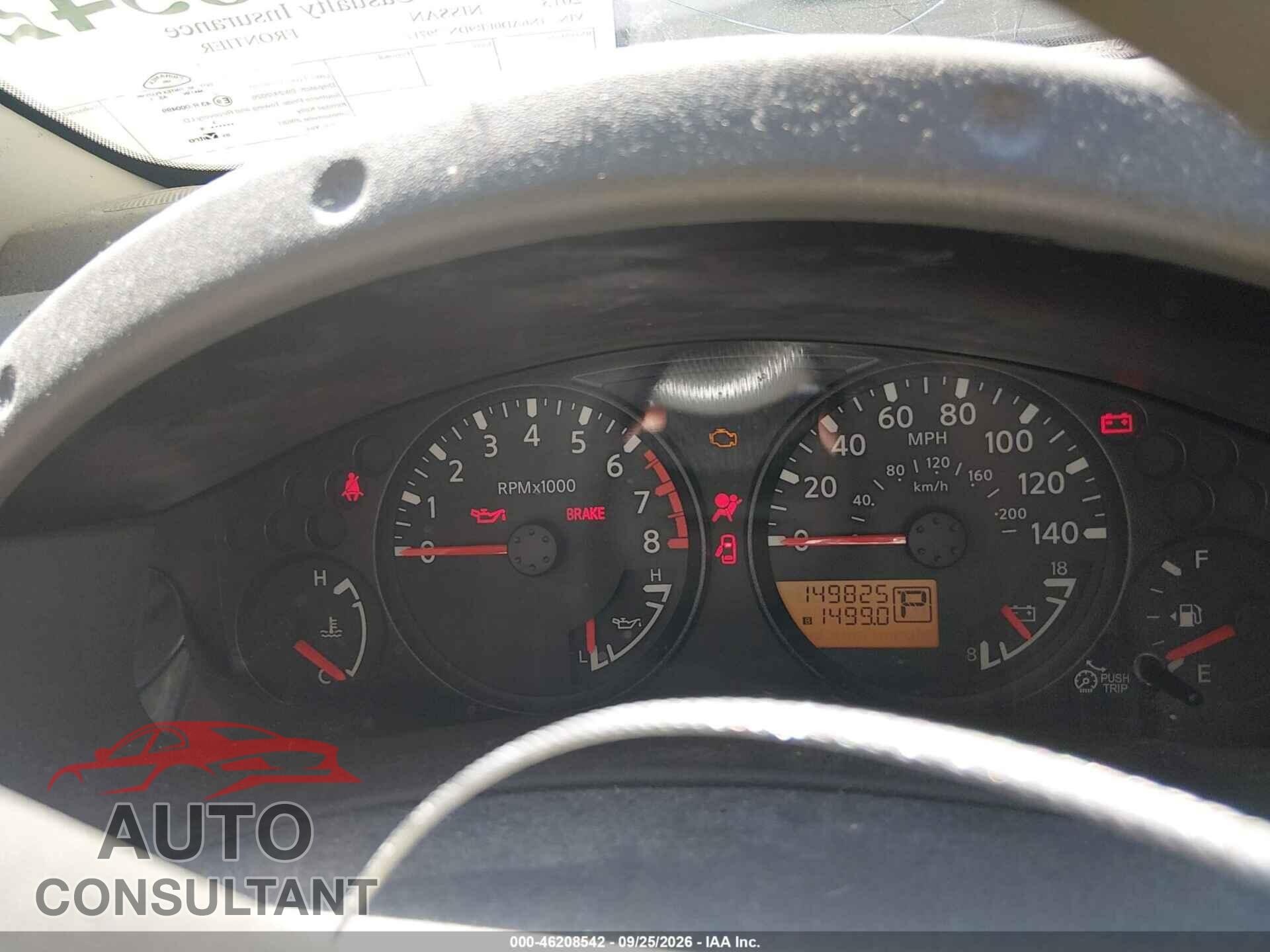 NISSAN FRONTIER 2013 - 1N6AD0ER9DN729717