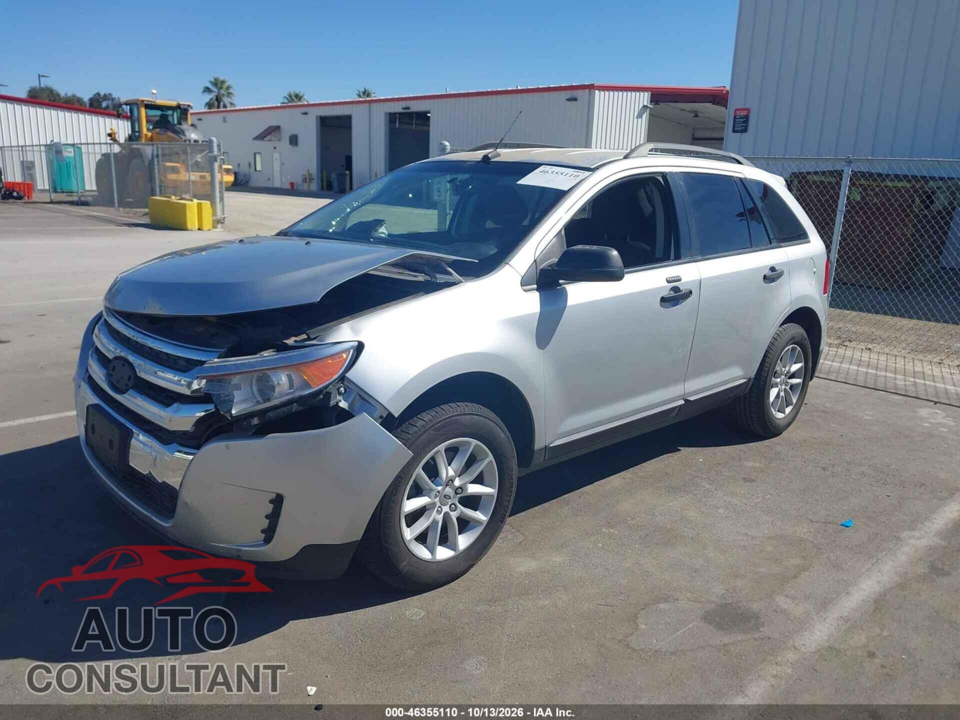 FORD EDGE 2013 - 2FMDK3GC1DBB54567