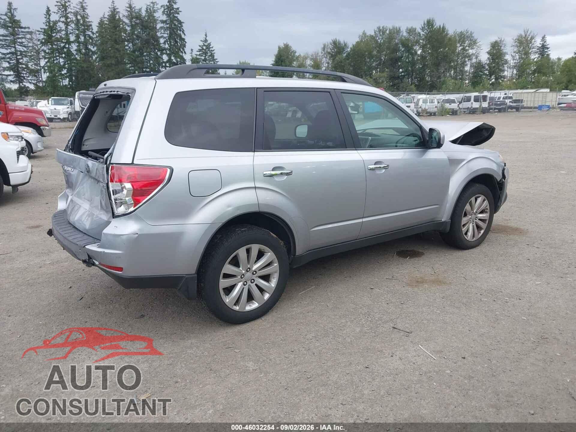 SUBARU FORESTER 2012 - JF2SHAEC5CH469926