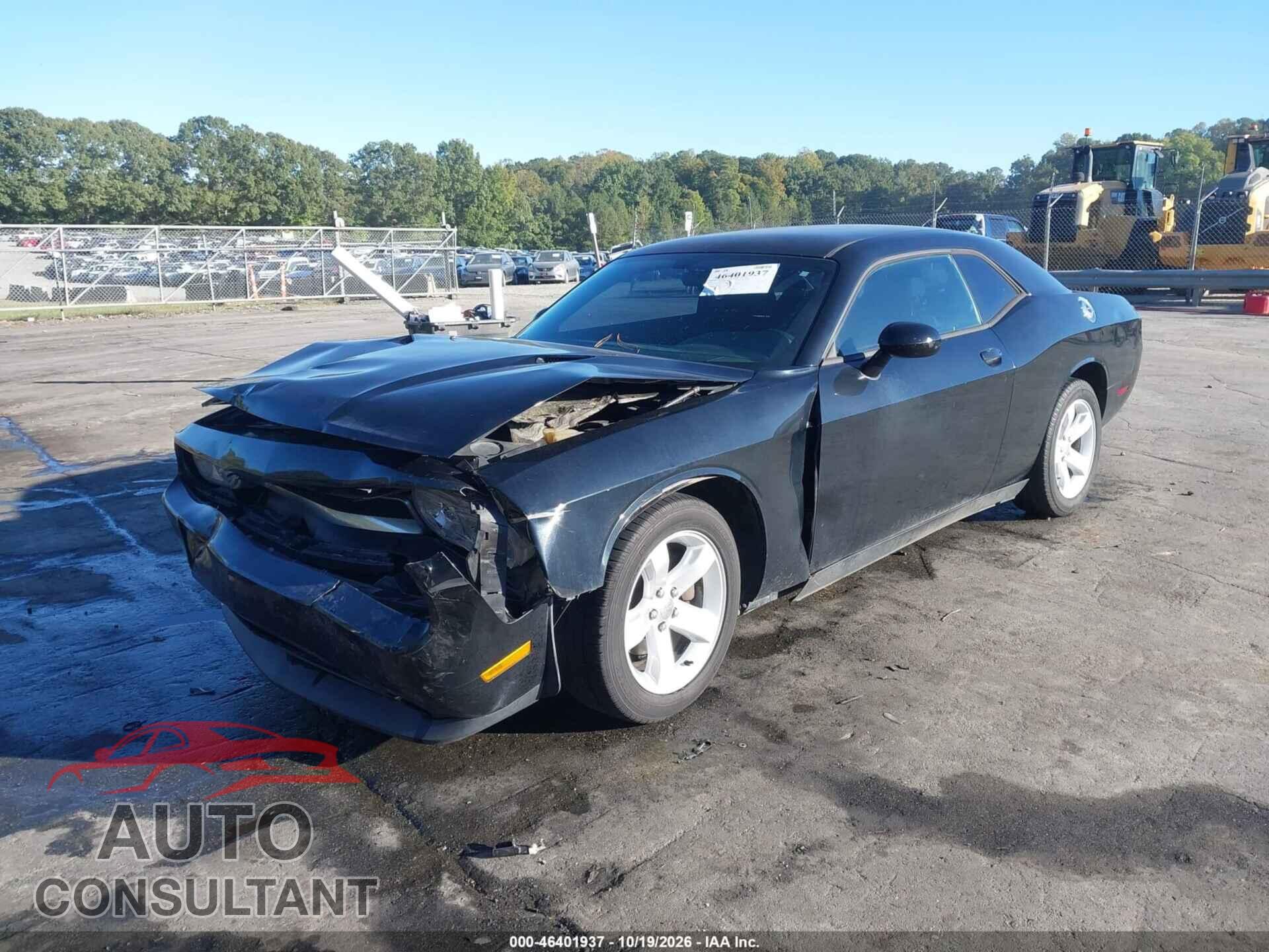DODGE CHALLENGER 2012 - 2C3CDYAGXCH141593