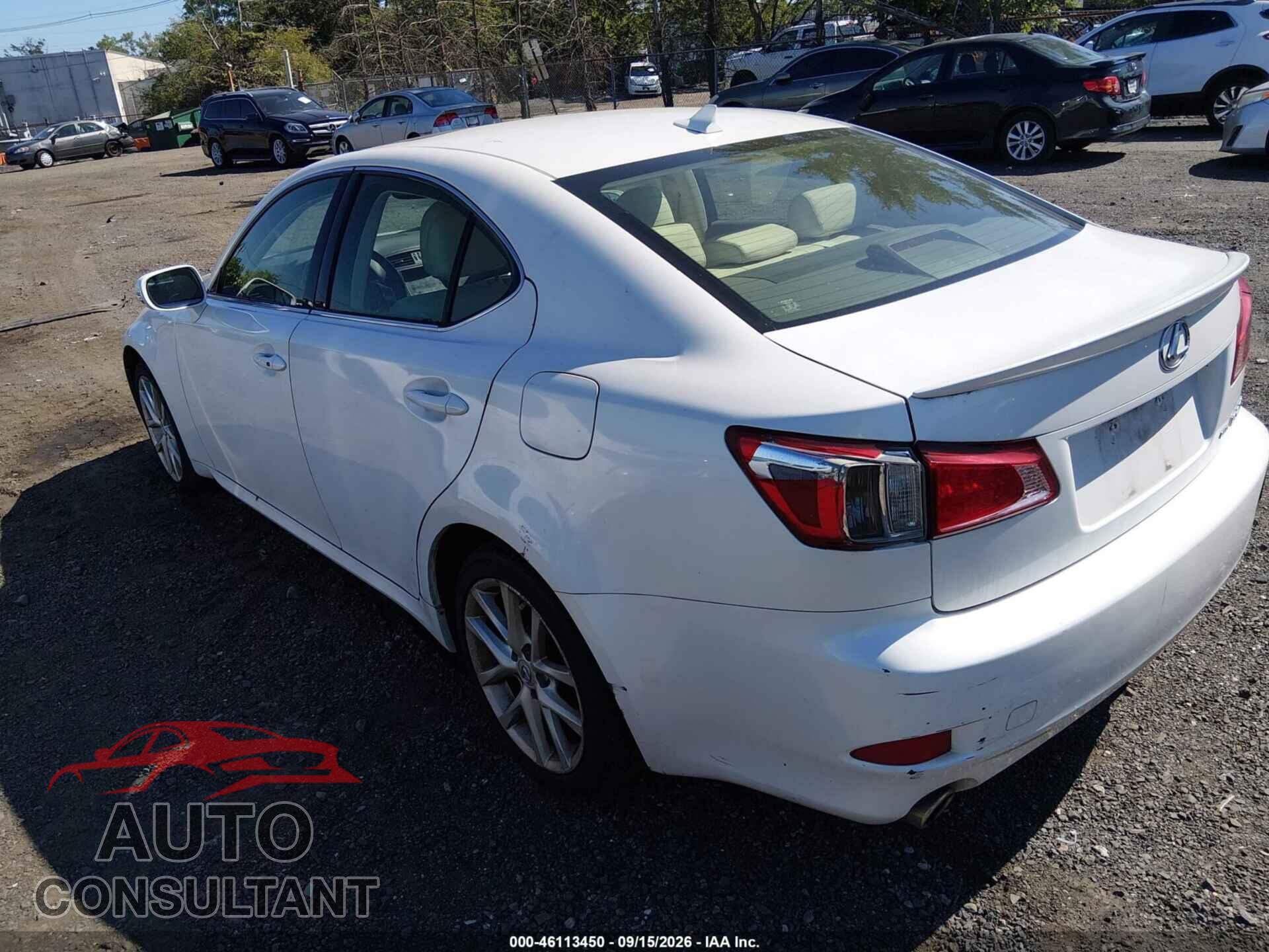 LEXUS IS 250 2012 - JTHCF5C24C5057247