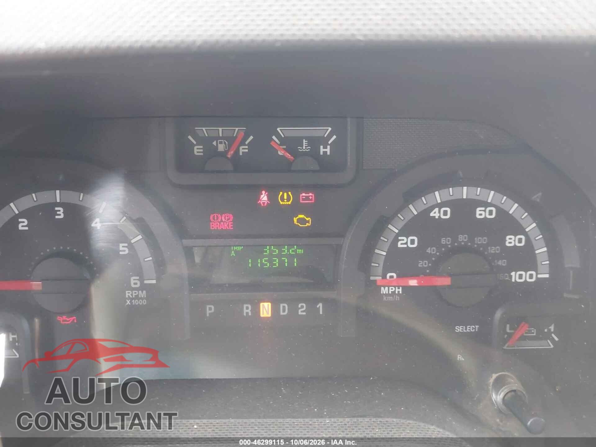 FORD E-150 2012 - 1FTNE1EW4CDA31176