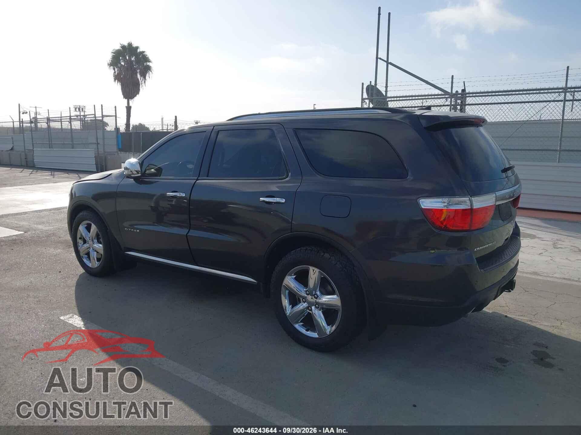 DODGE DURANGO 2011 - 1D4SD5GT7BC651401