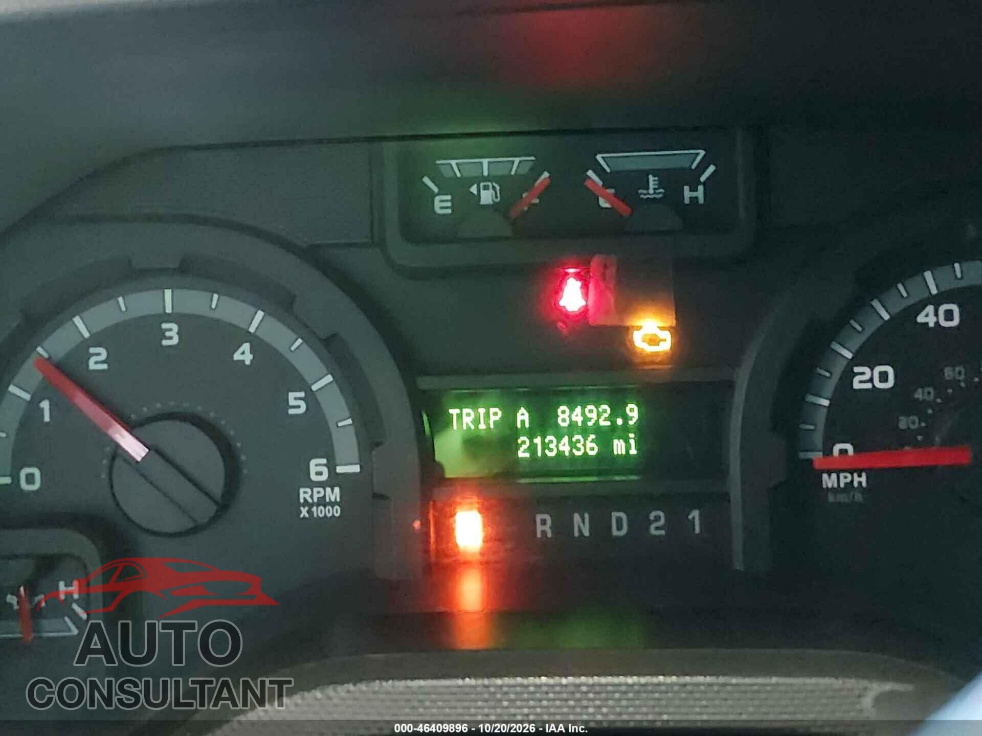 FORD E-150 2013 - 1FTNE1EW1DDA01392