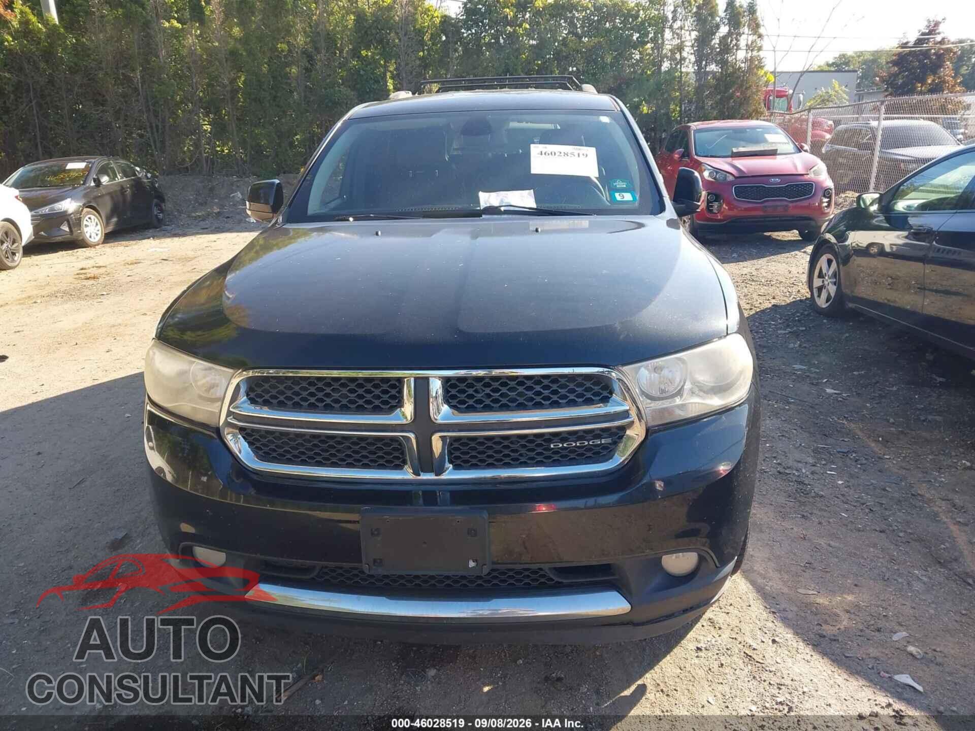 DODGE DURANGO 2012 - 1C4RDJDGXCC163573
