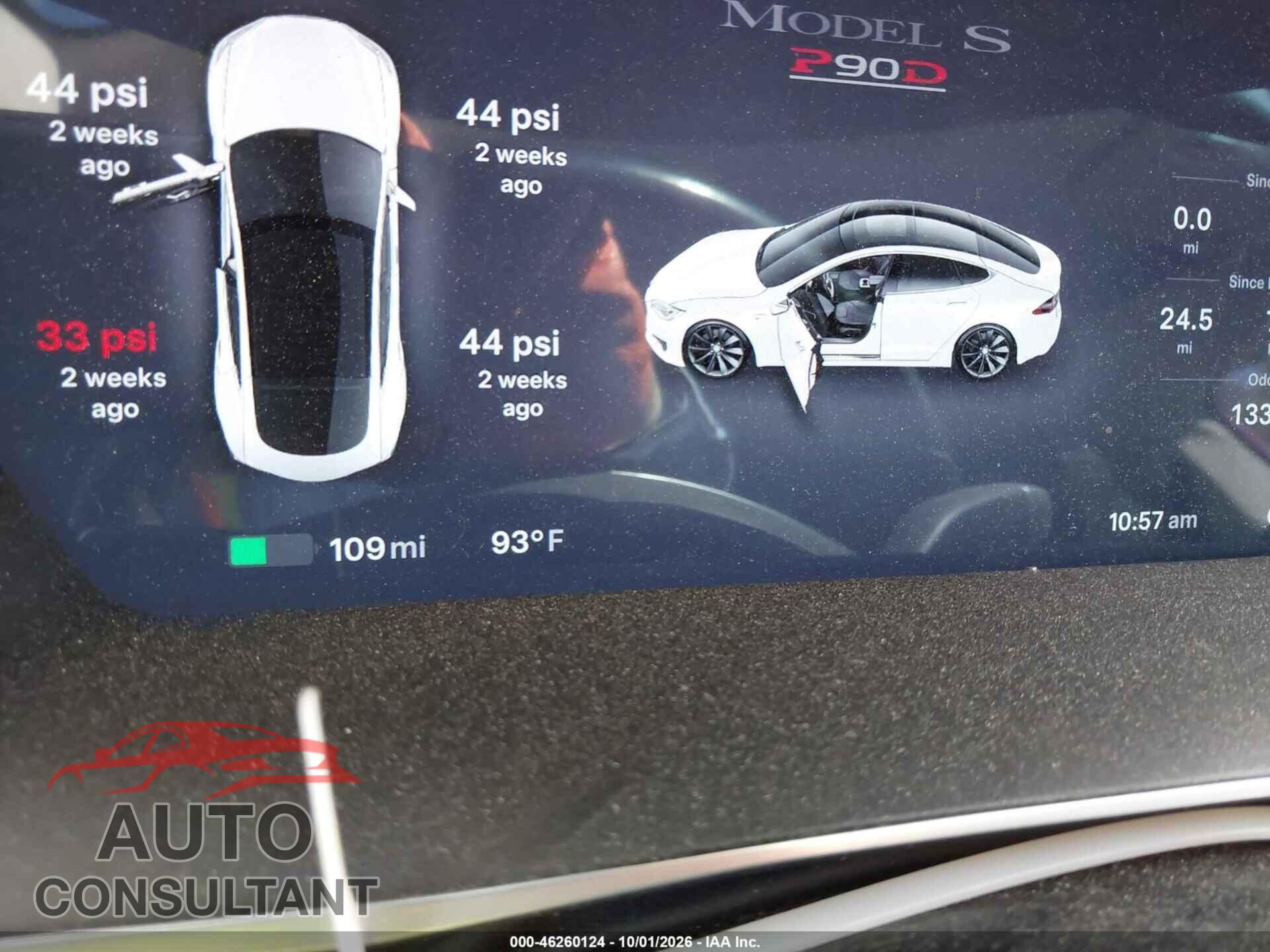 TESLA MODEL S 2016 - 5YJSA1E46GF144879