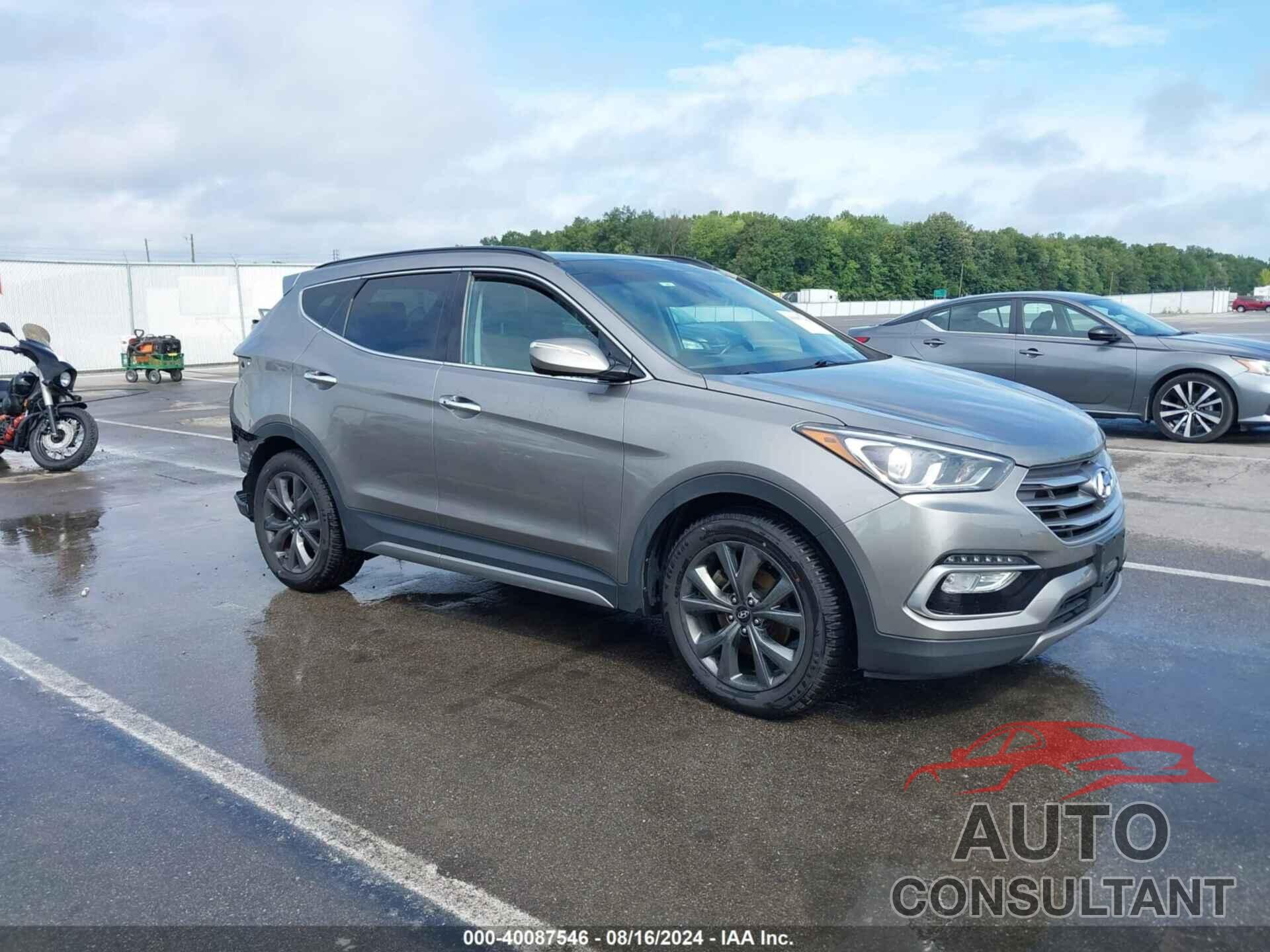 HYUNDAI SANTA FE SPORT 2018 - 5XYZWDLA2JG505938