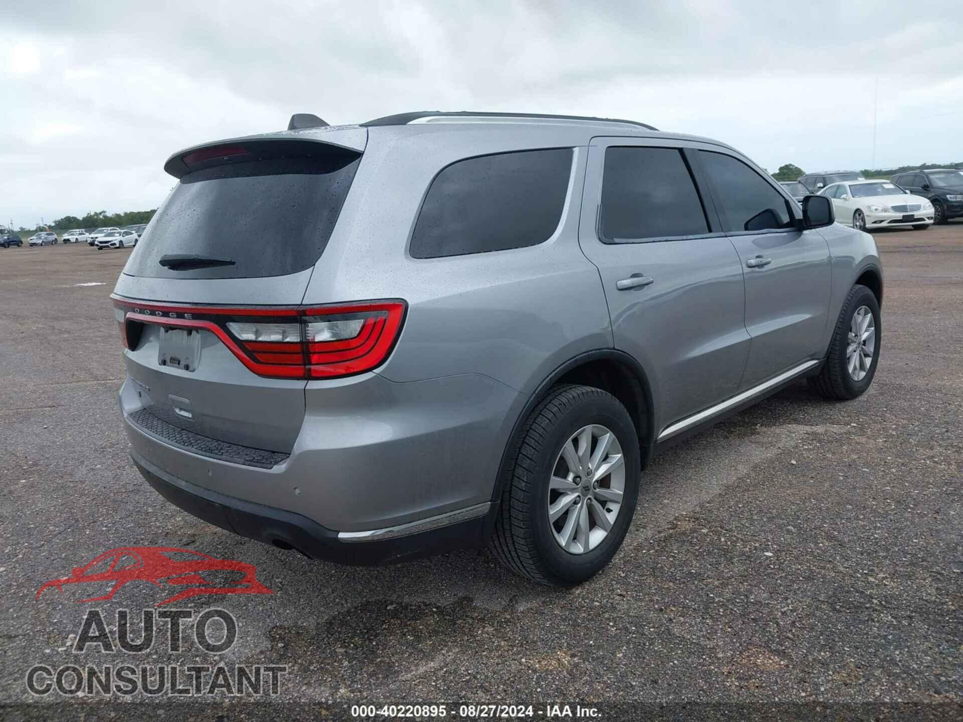 DODGE DURANGO 2021 - 1C4RDJAG8MC544618