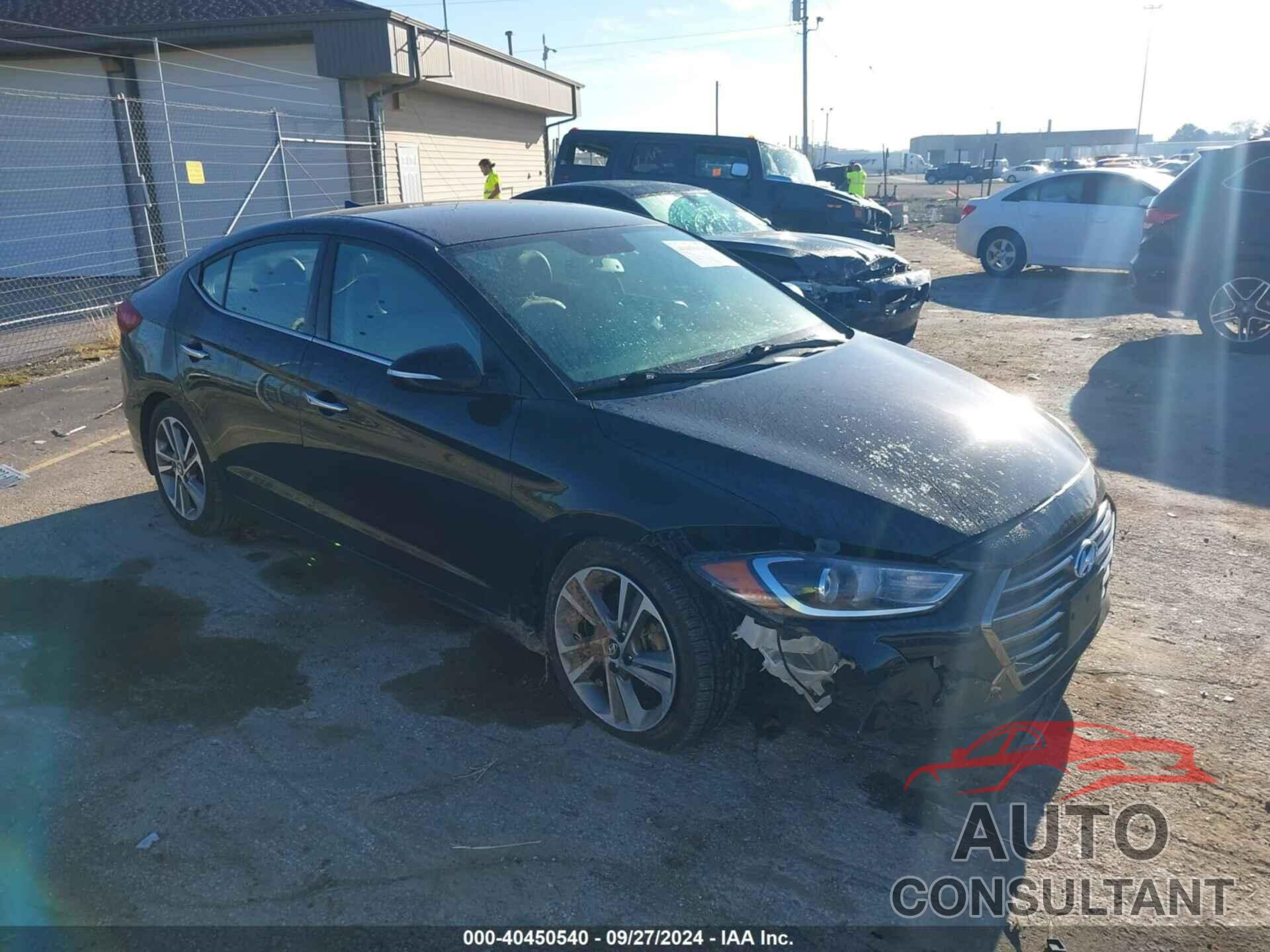 HYUNDAI ELANTRA 2017 - 5NPD84LF8HH048863