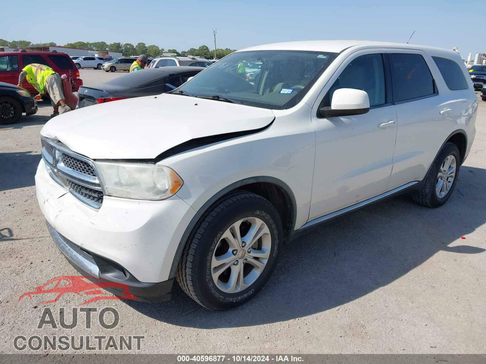 DODGE DURANGO 2012 - 1C4RDHAG7CC210670