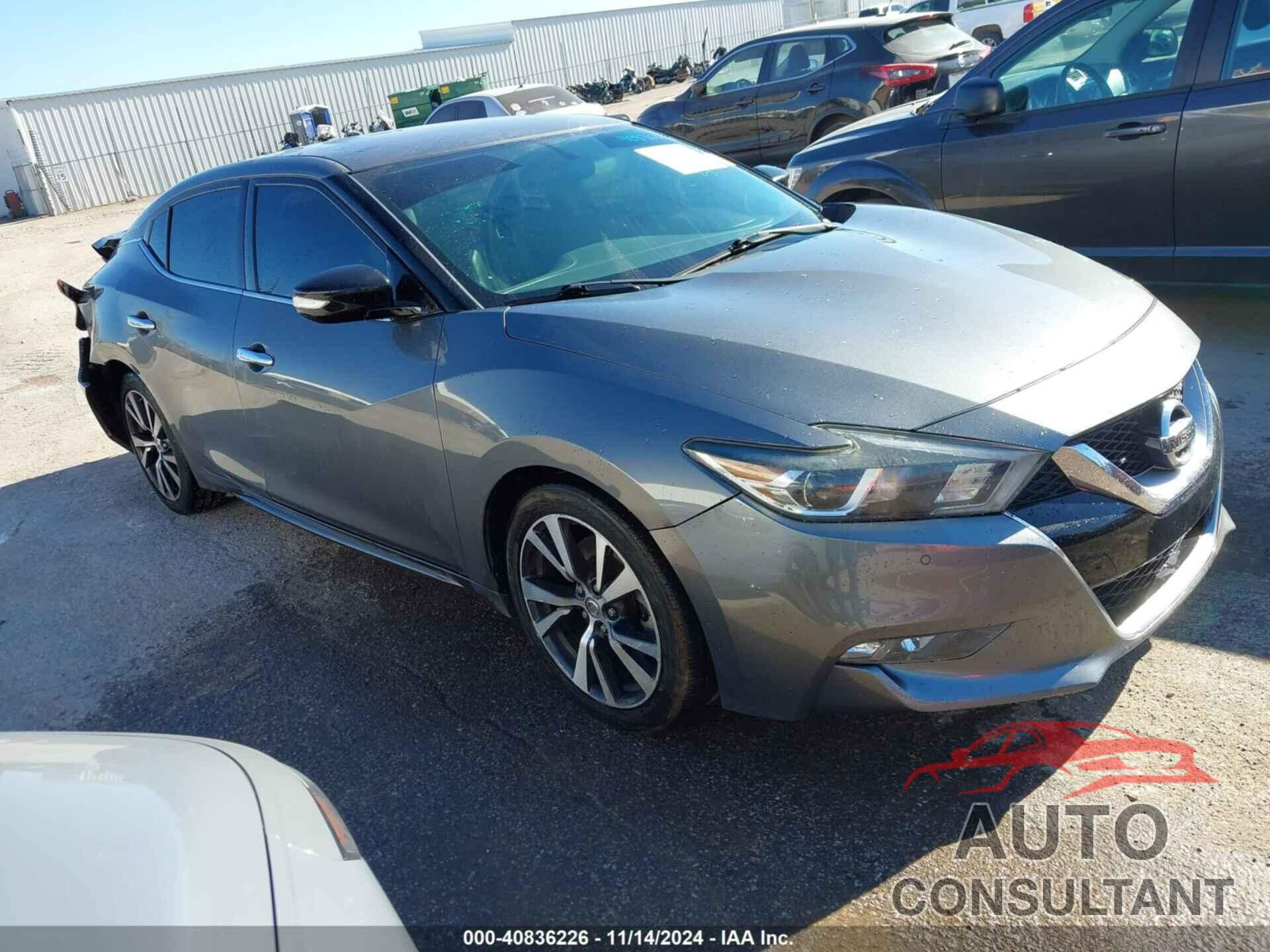 NISSAN MAXIMA 2017 - 1N4AA6AP3HC405981