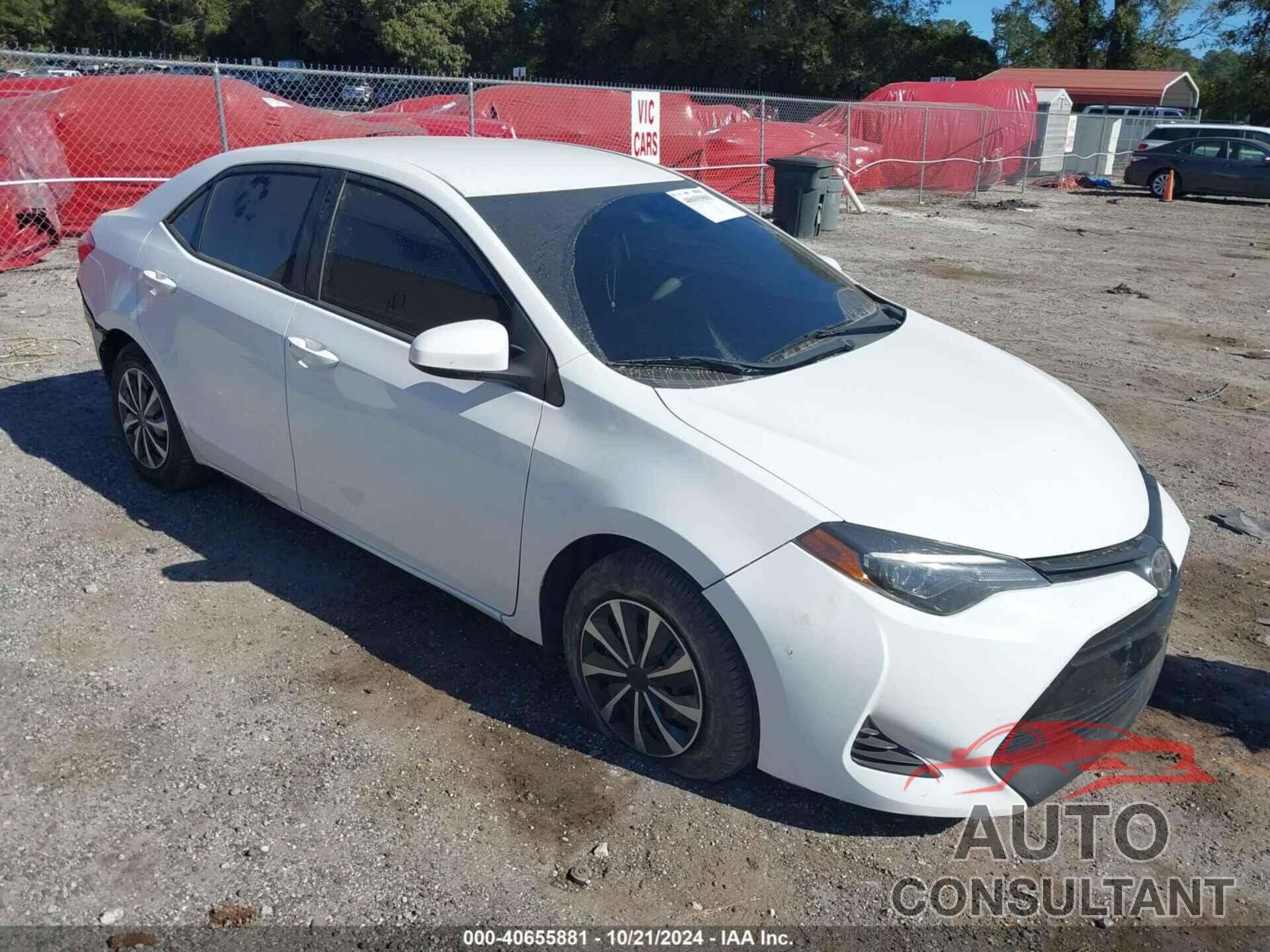 TOYOTA COROLLA 2019 - 5YFBURHE1KP887621
