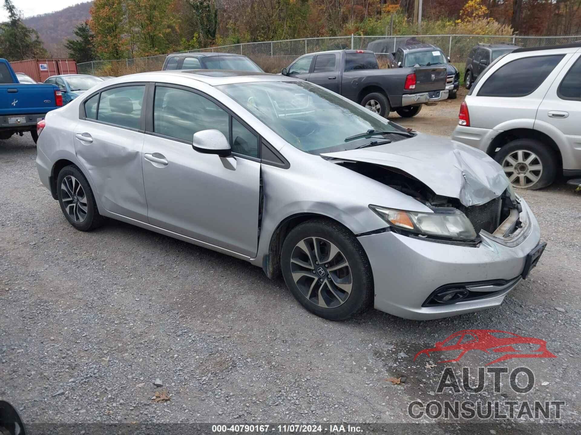 HONDA CIVIC 2013 - 19XFB2F95DE066708