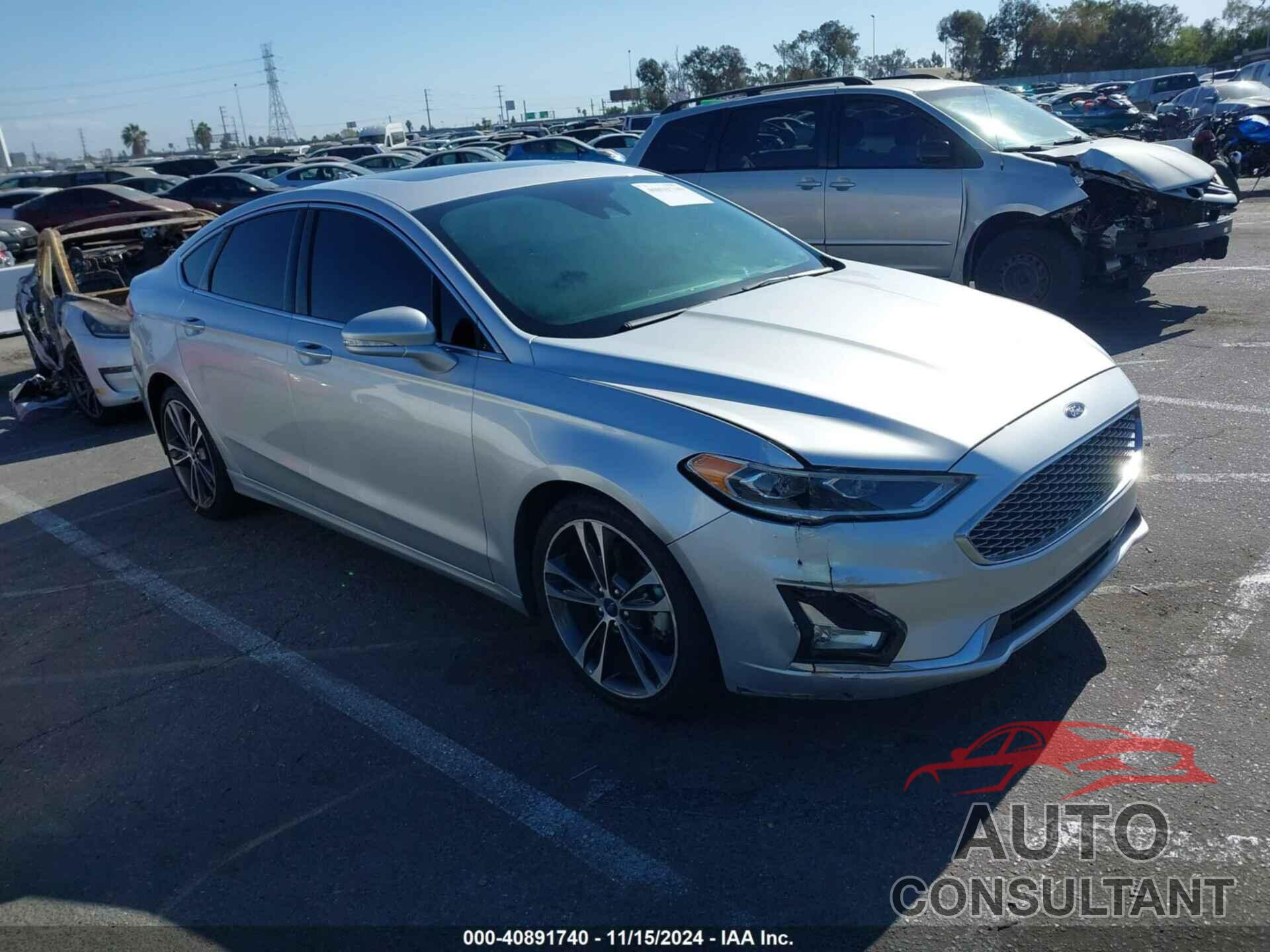 FORD FUSION 2019 - 3FA6P0D98KR154642