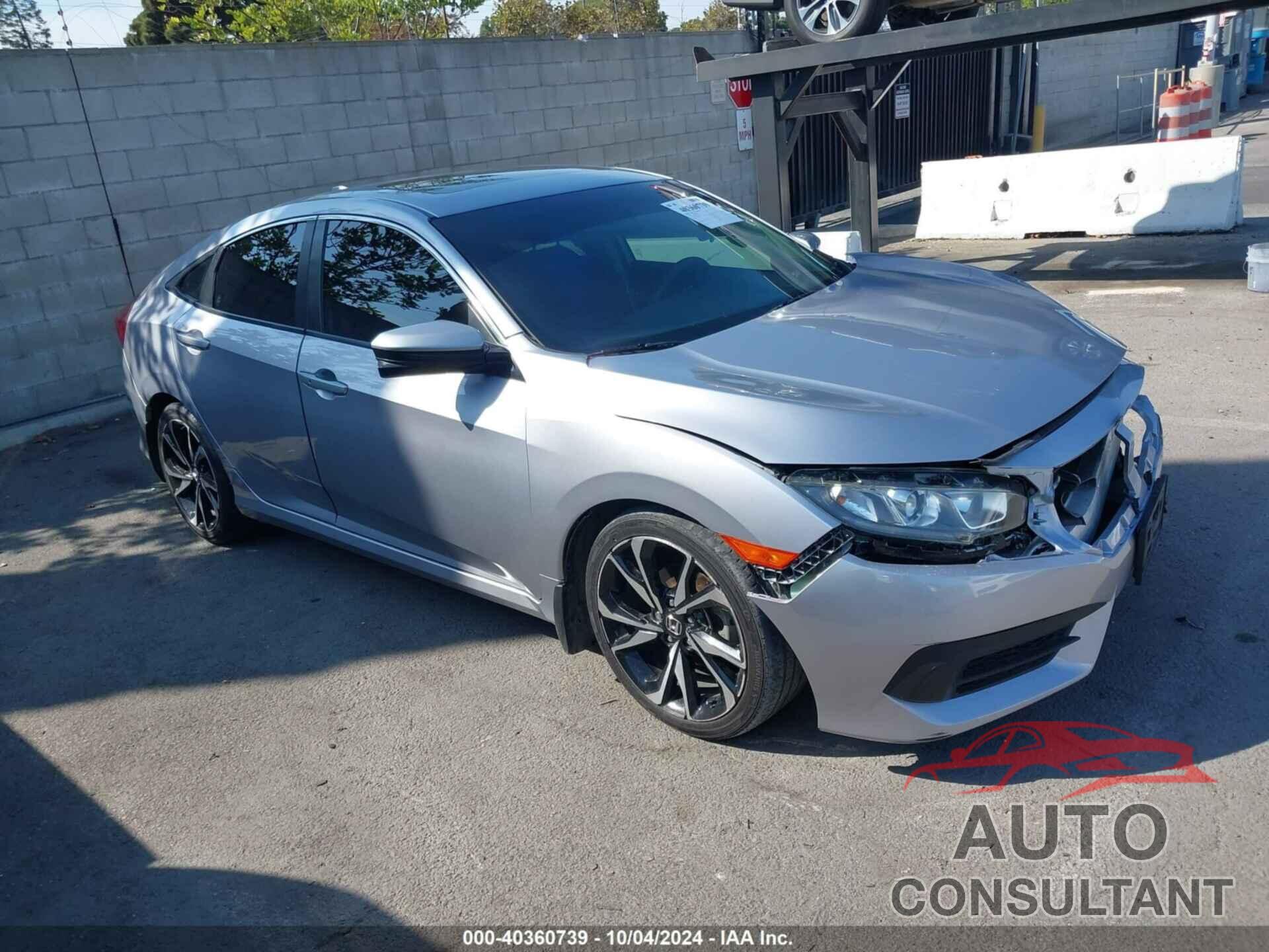 HONDA CIVIC 2018 - 2HGFC2F79JH518141
