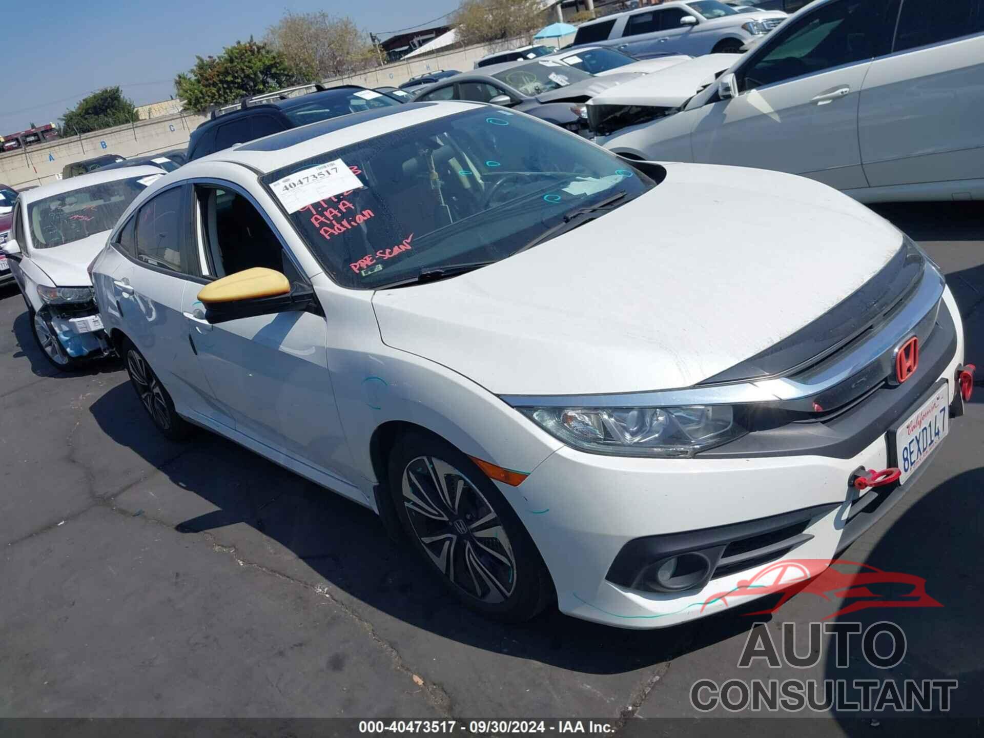 HONDA CIVIC 2018 - JHMFC1F35JX020194