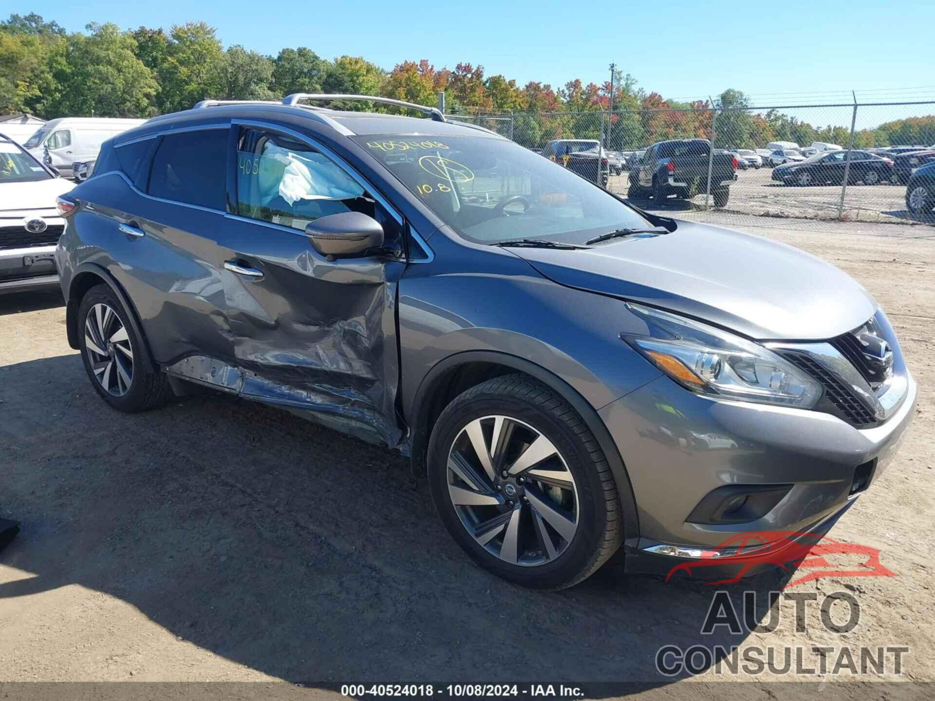 NISSAN MURANO 2018 - 5N1AZ2MG7JN105986