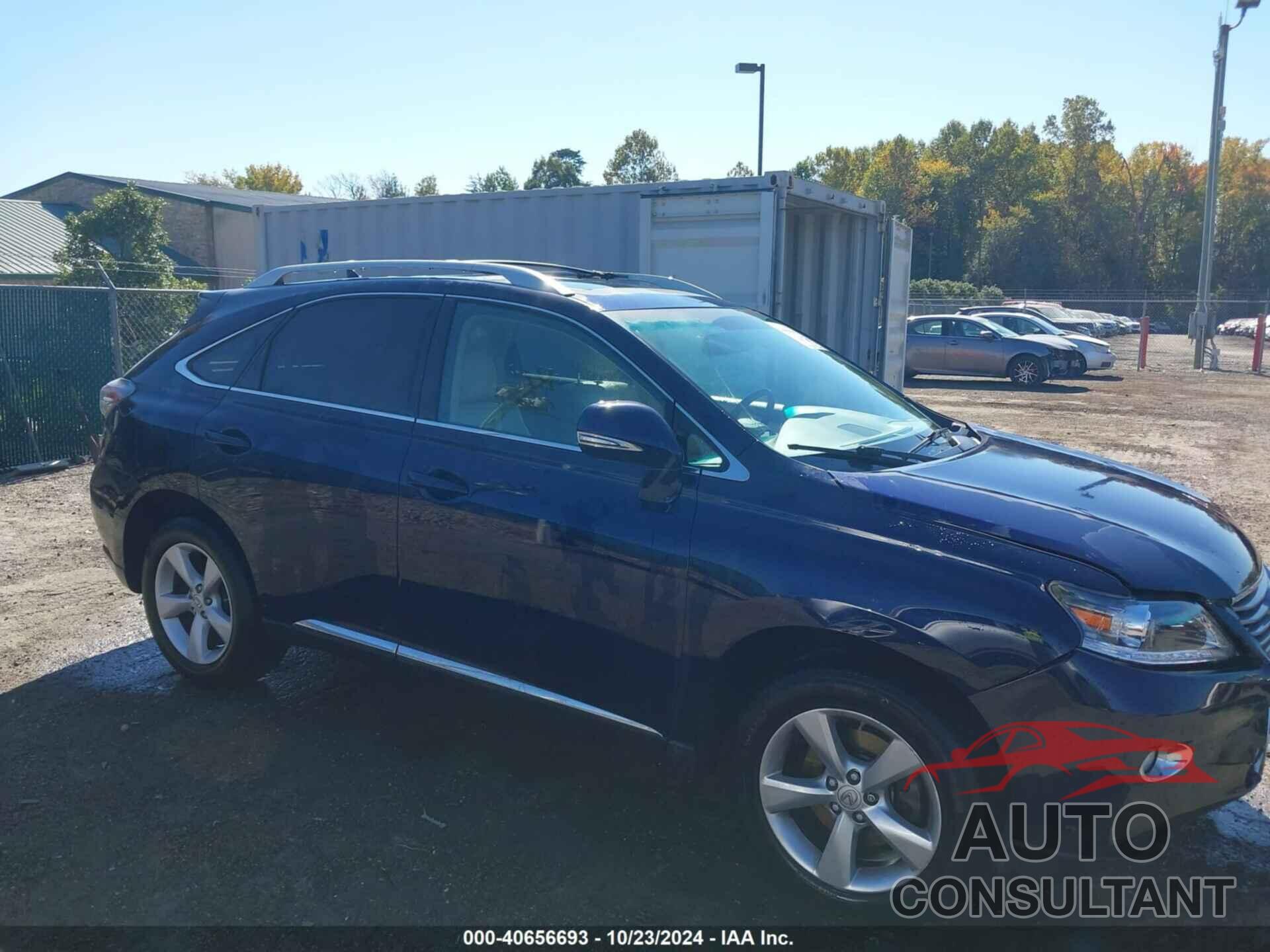 LEXUS RX 350 2013 - 2T2BK1BA6DC189873