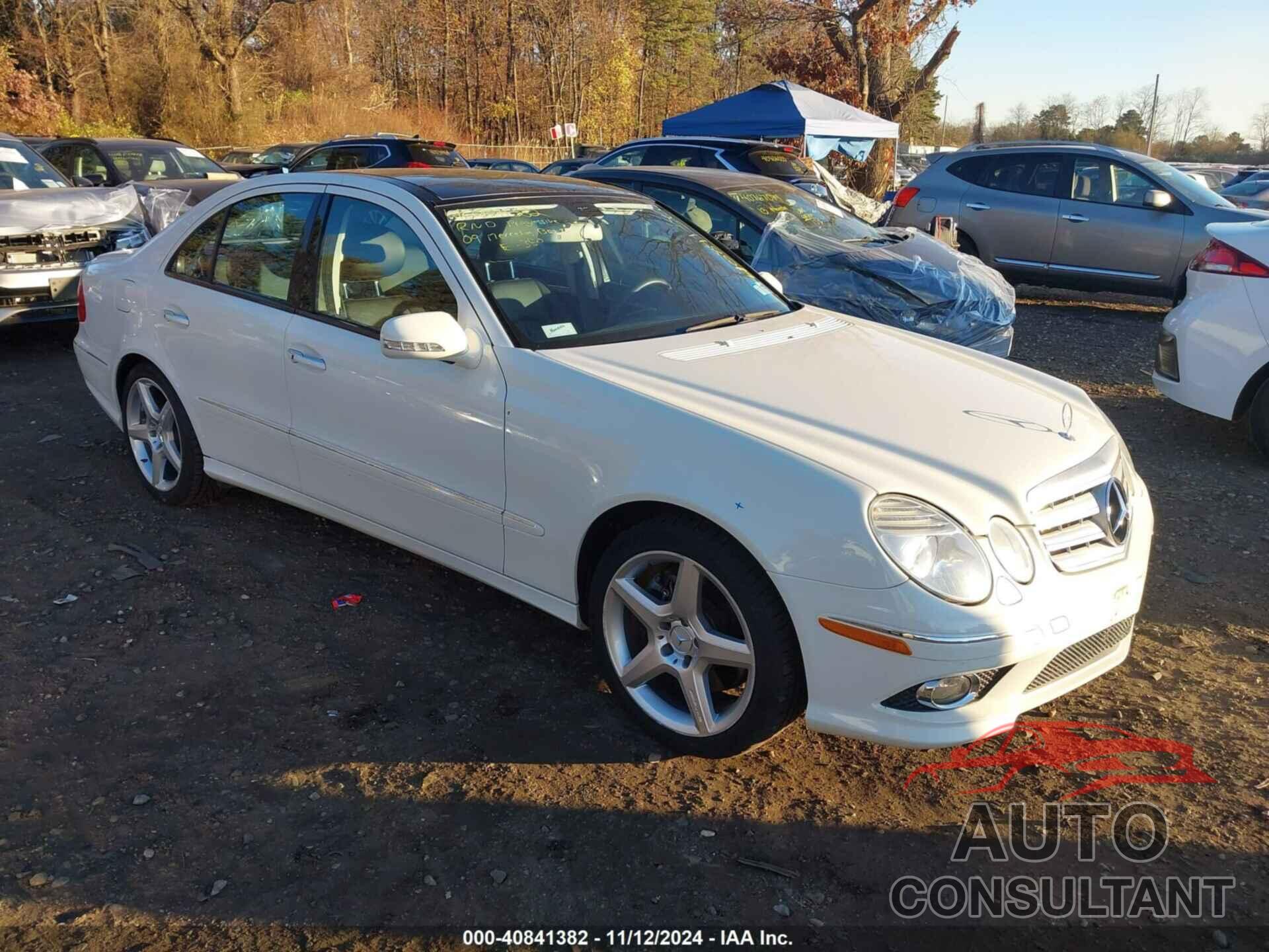 MERCEDES-BENZ E 350 2009 - WDBUF87X49B387492