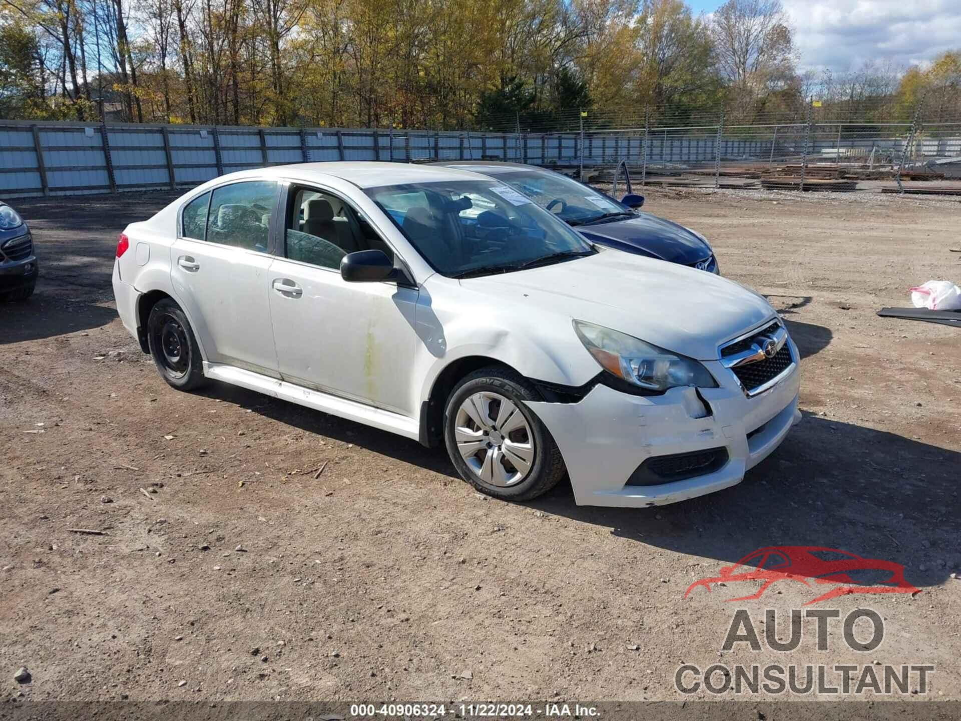 SUBARU LEGACY 2013 - 4S3BMCA60D3026314