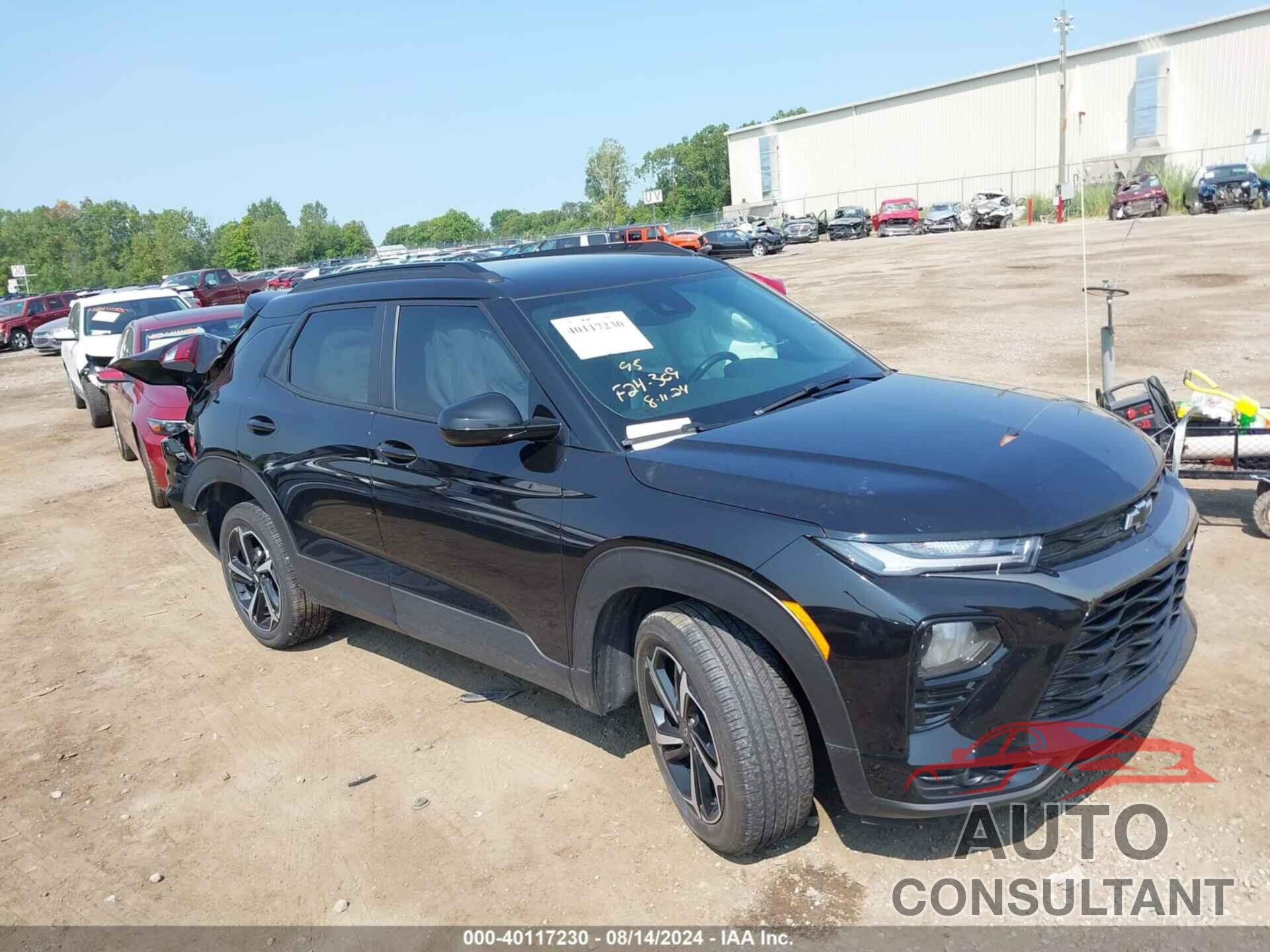 CHEVROLET TRAILBLAZER 2022 - KL79MTSL8NB071315