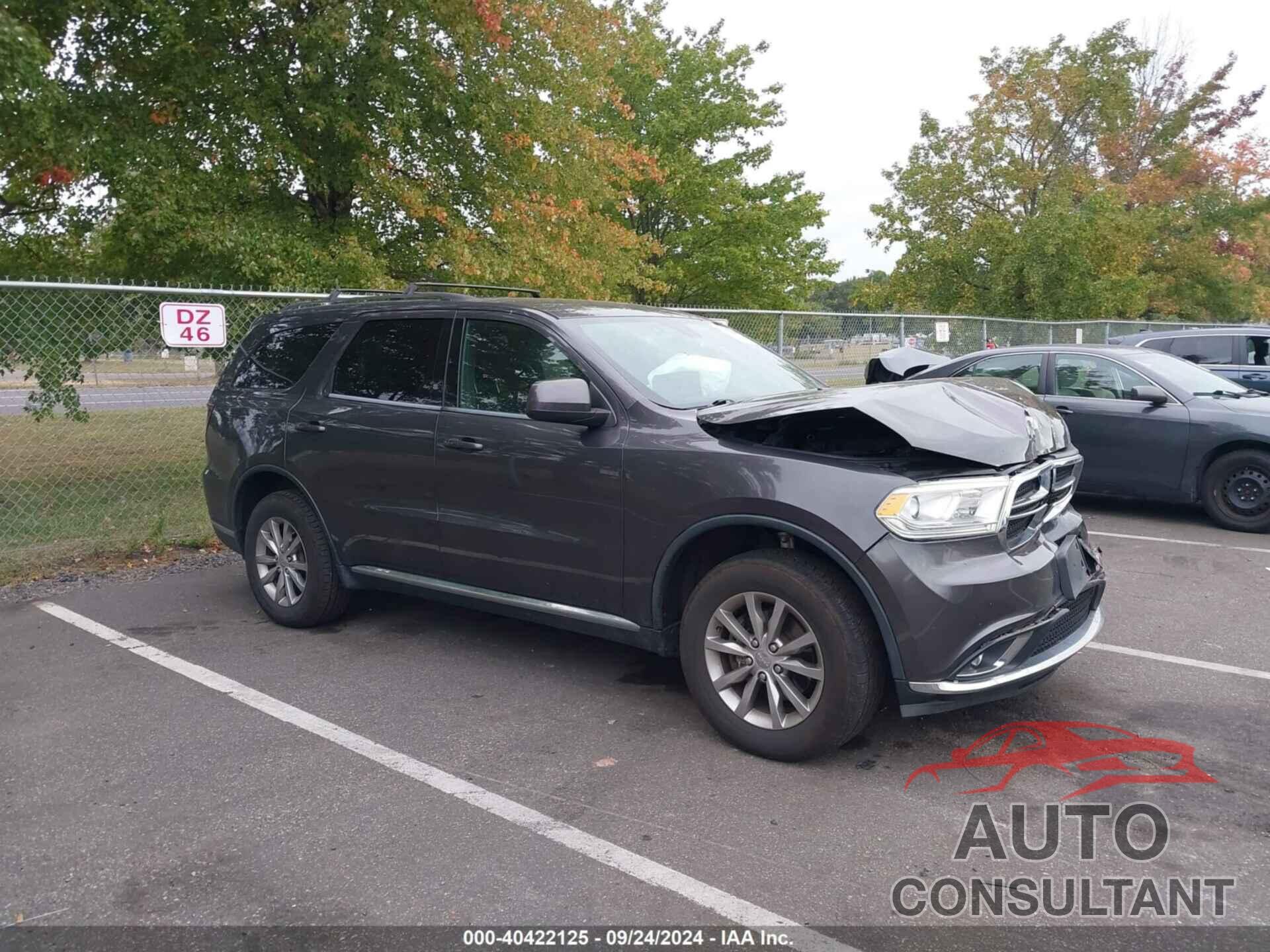 DODGE DURANGO 2017 - 1C4RDJAG7HC762152