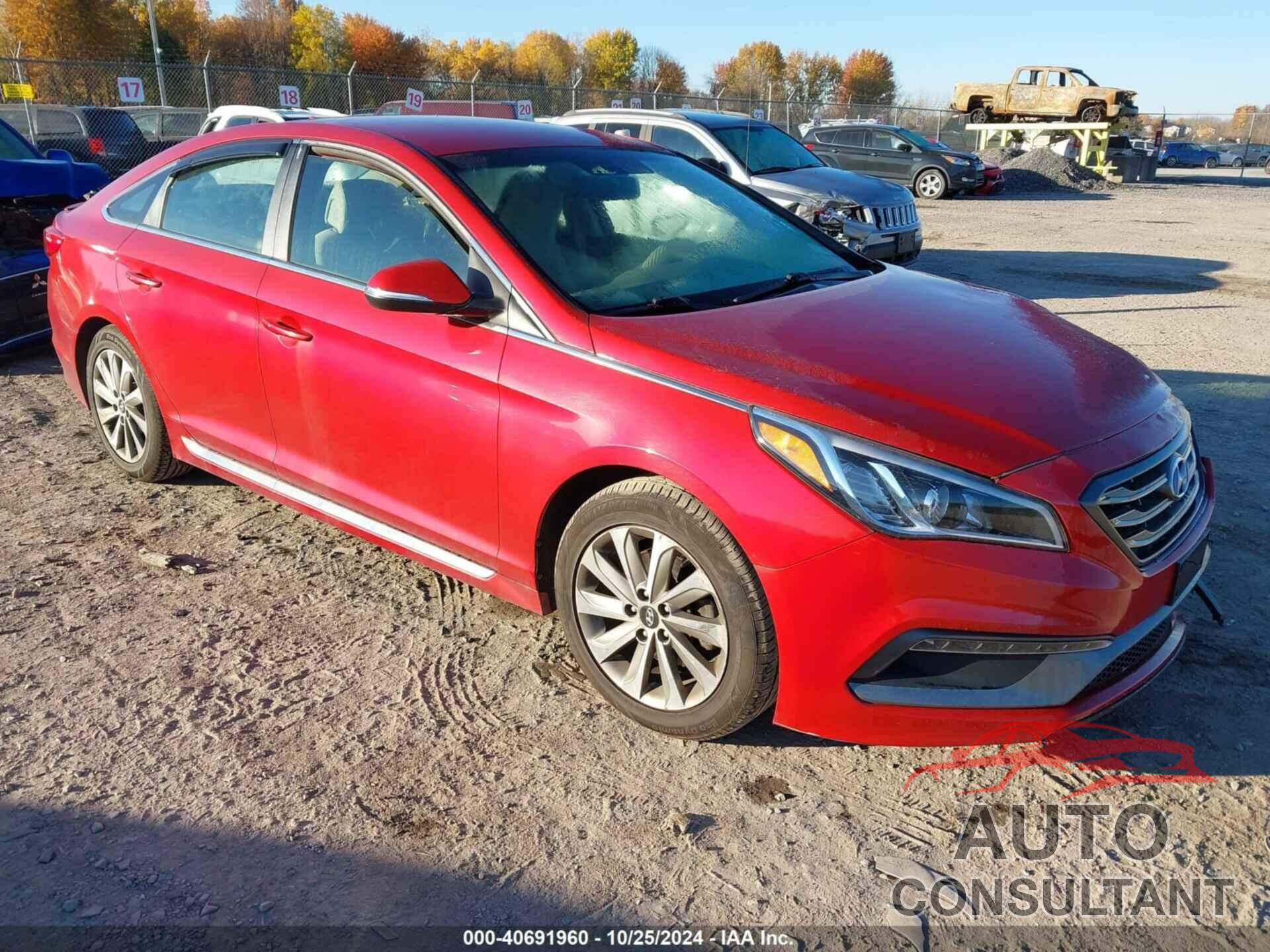 HYUNDAI SONATA 2017 - 5NPE34AF6HH525814