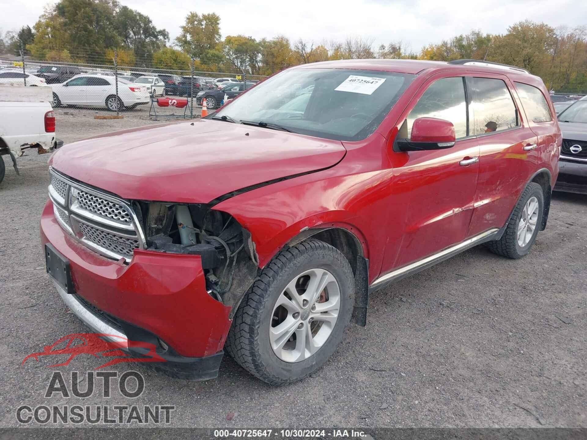 DODGE DURANGO 2011 - 1D4SE4GT2BC638840