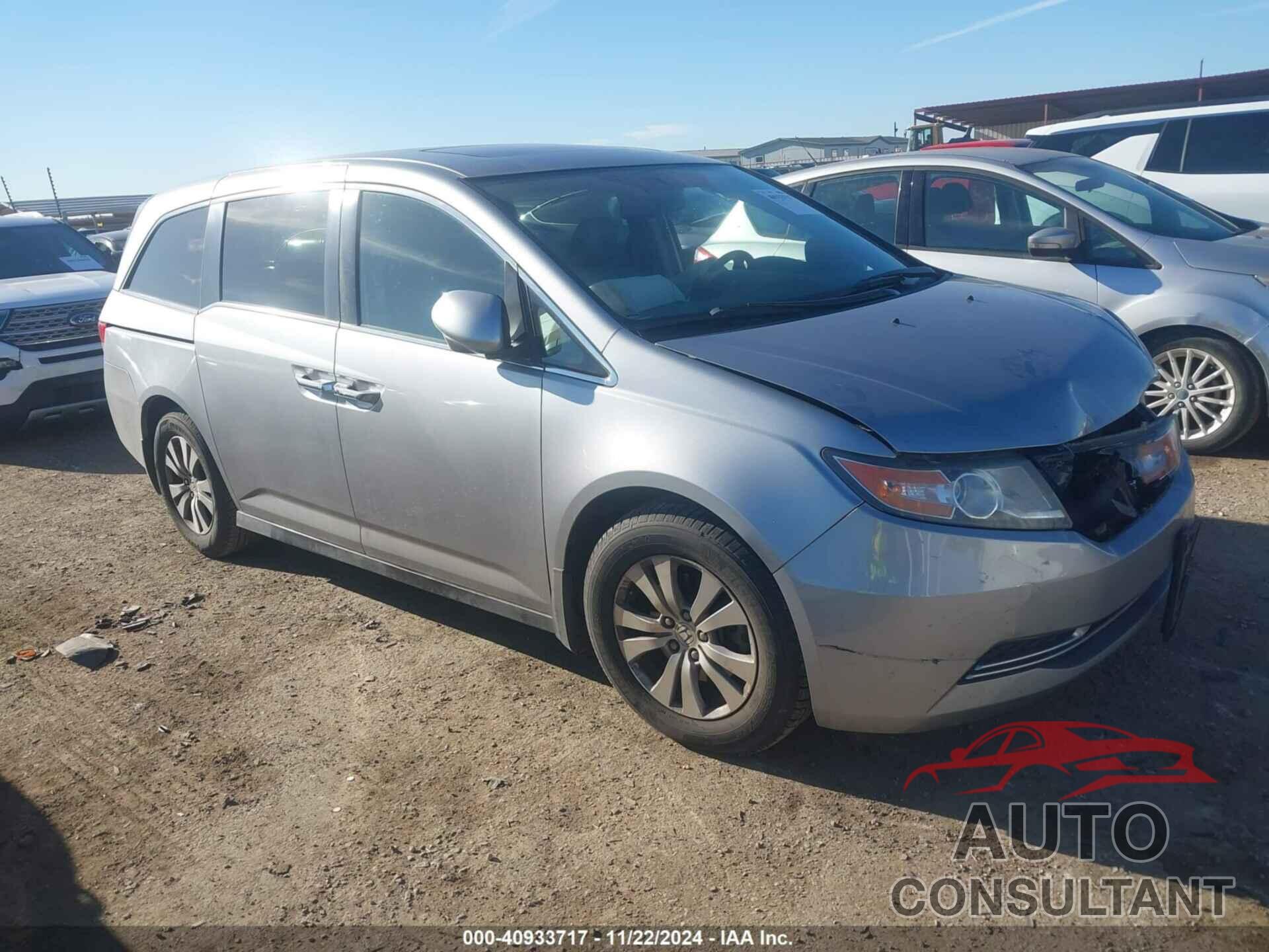 HONDA ODYSSEY 2016 - 5FNRL5H61GB008236