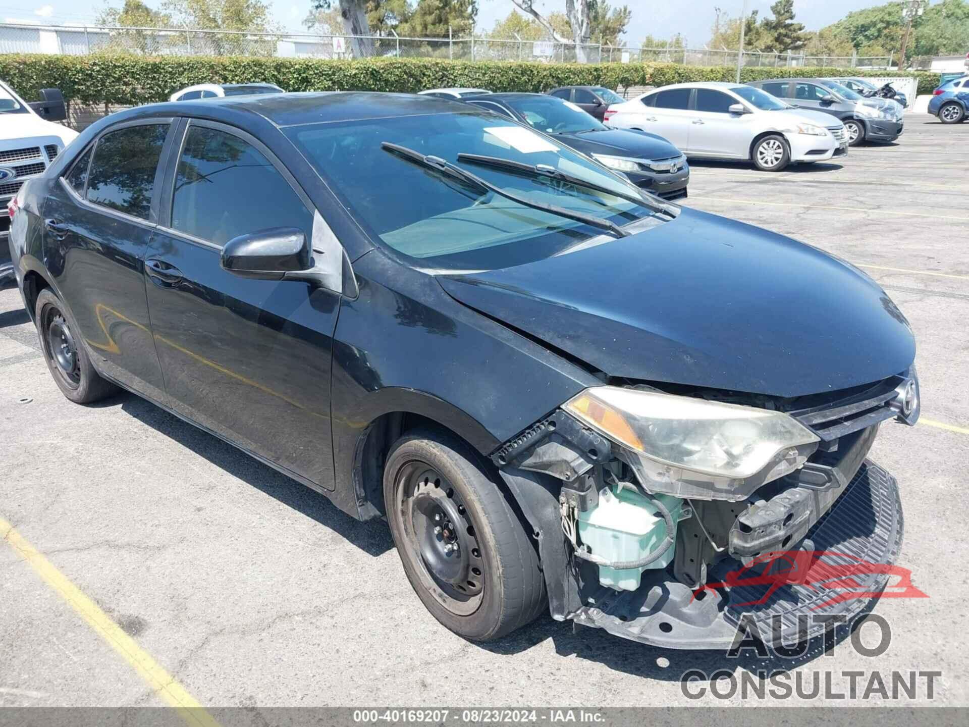 TOYOTA COROLLA 2016 - 5YFBURHE7GP396784