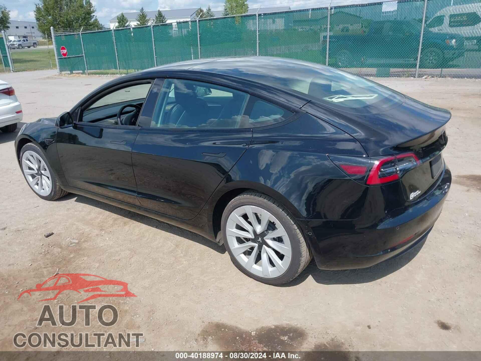 TESLA MODEL 3 2022 - 5YJ3E1EA2NF290000