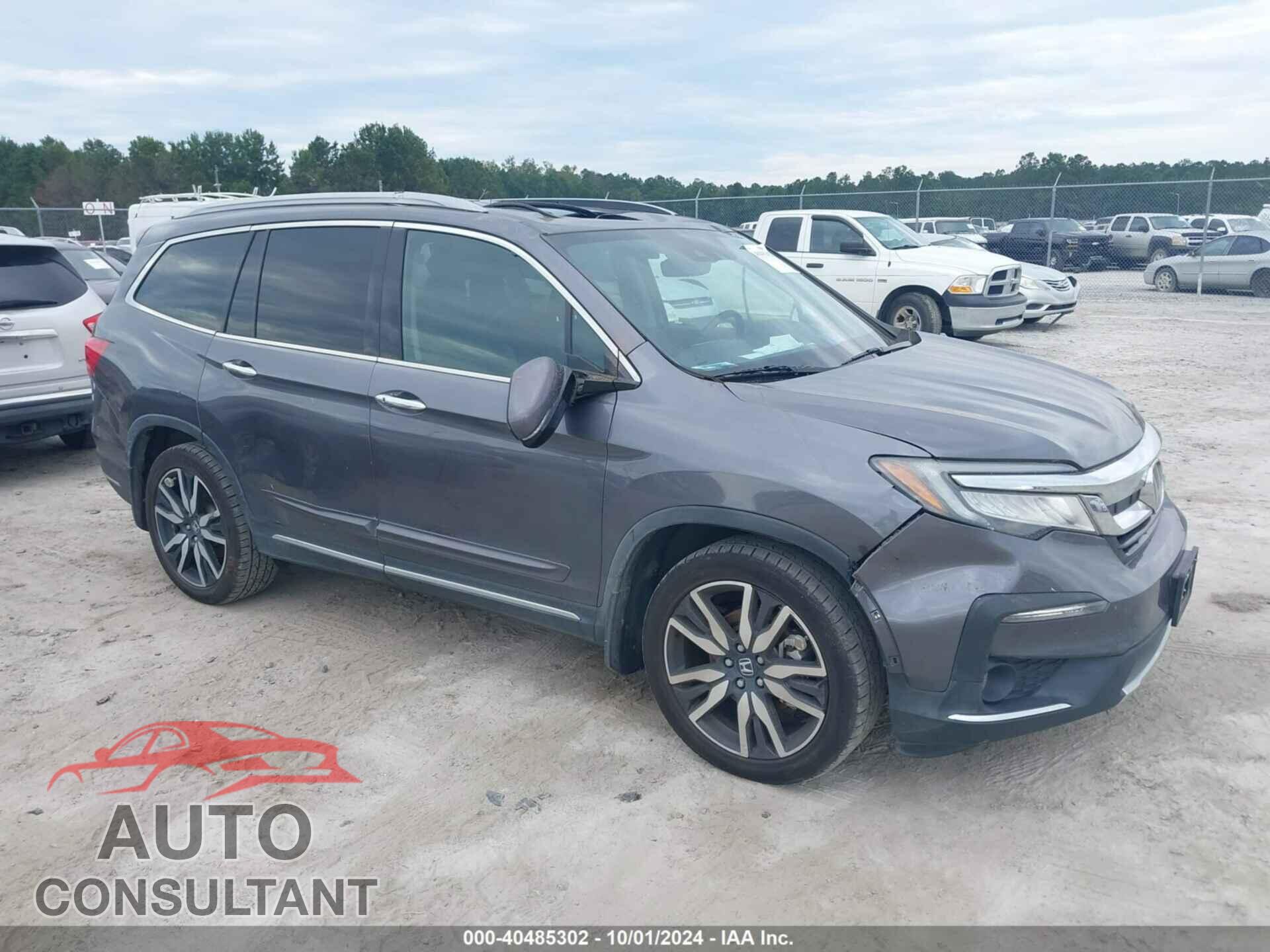 HONDA PILOT 2019 - 5FNYF5H93KB038120