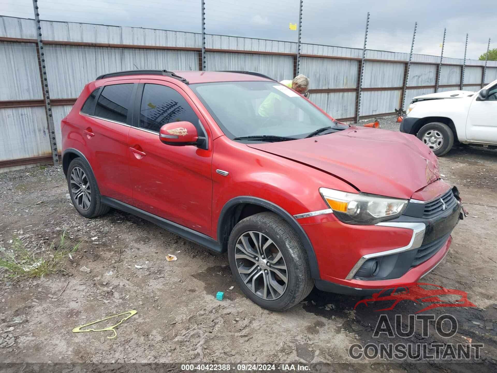 MITSUBISHI OUTLANDER SPORT 2016 - JA4AP4AW4GZ027972