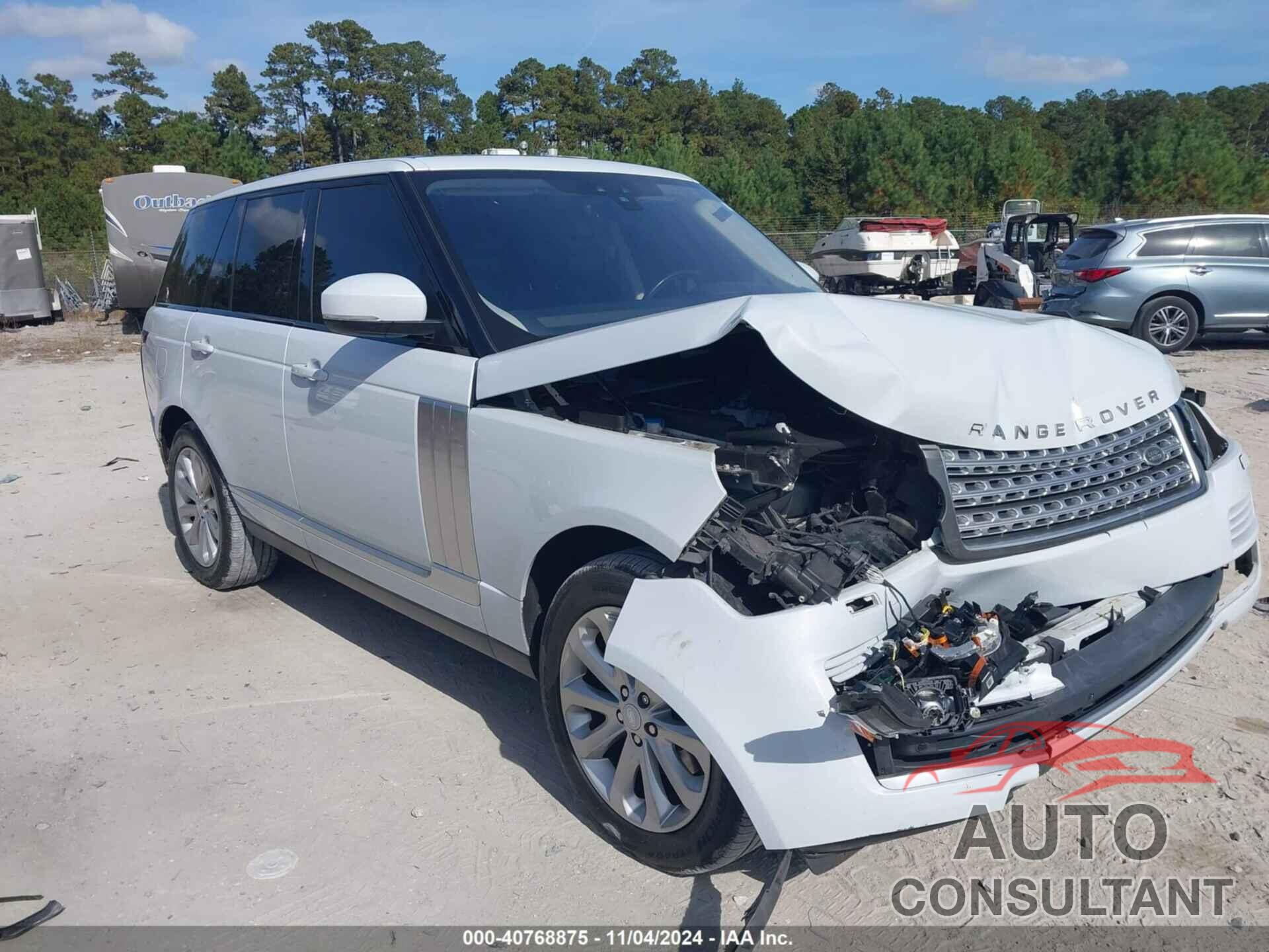LAND ROVER RANGE ROVER 2017 - SALGS2FK9HA332823