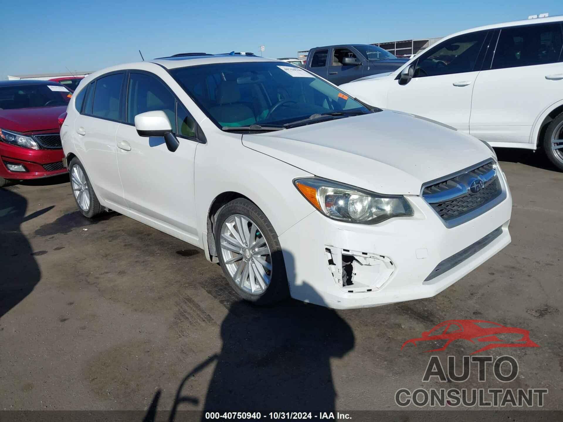 SUBARU IMPREZA 2014 - JF1GPAD67E8285227